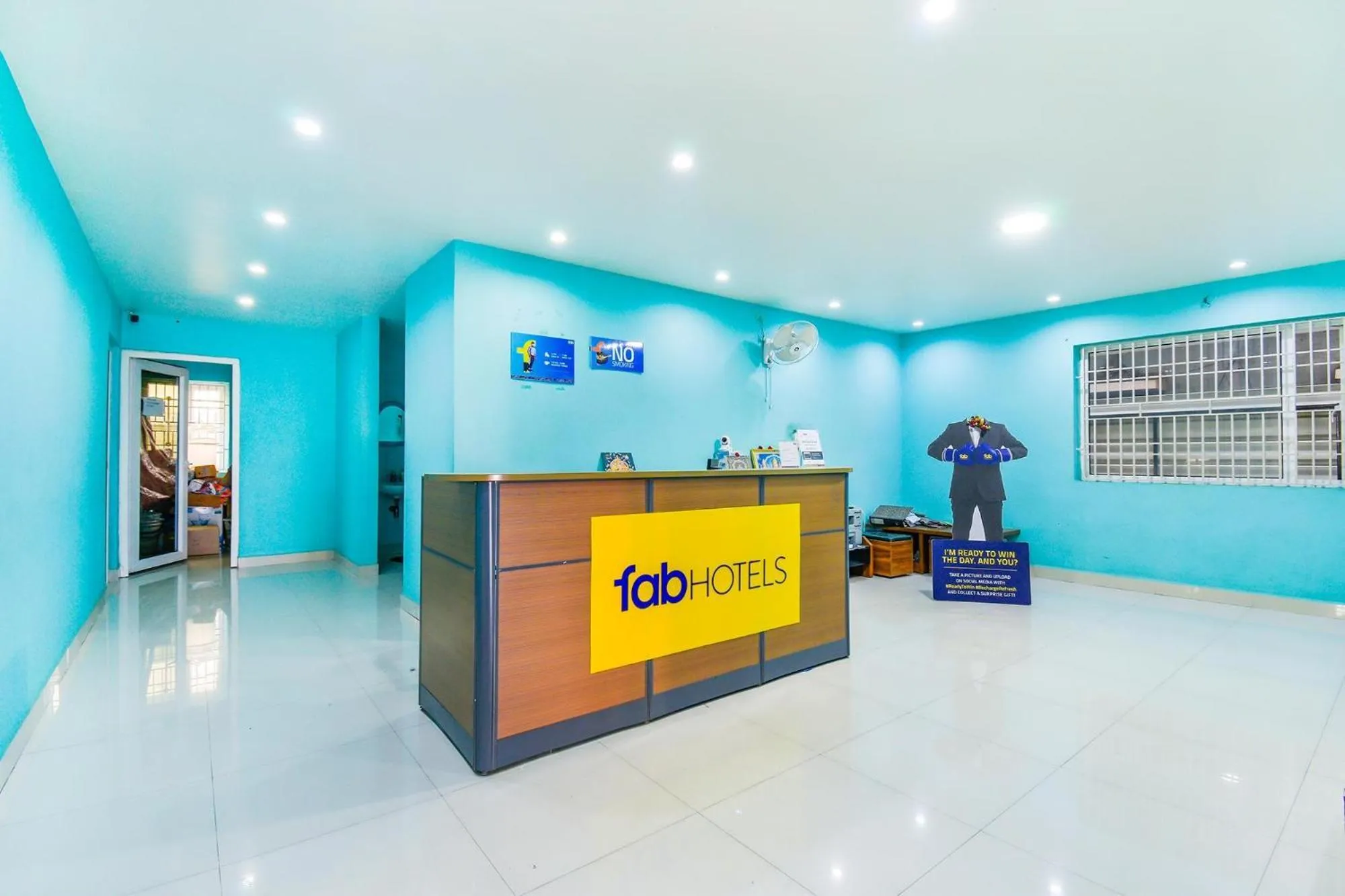 Lobby or reception in FabHotel Sri Krishna Residency - Nr Chennai International Airport