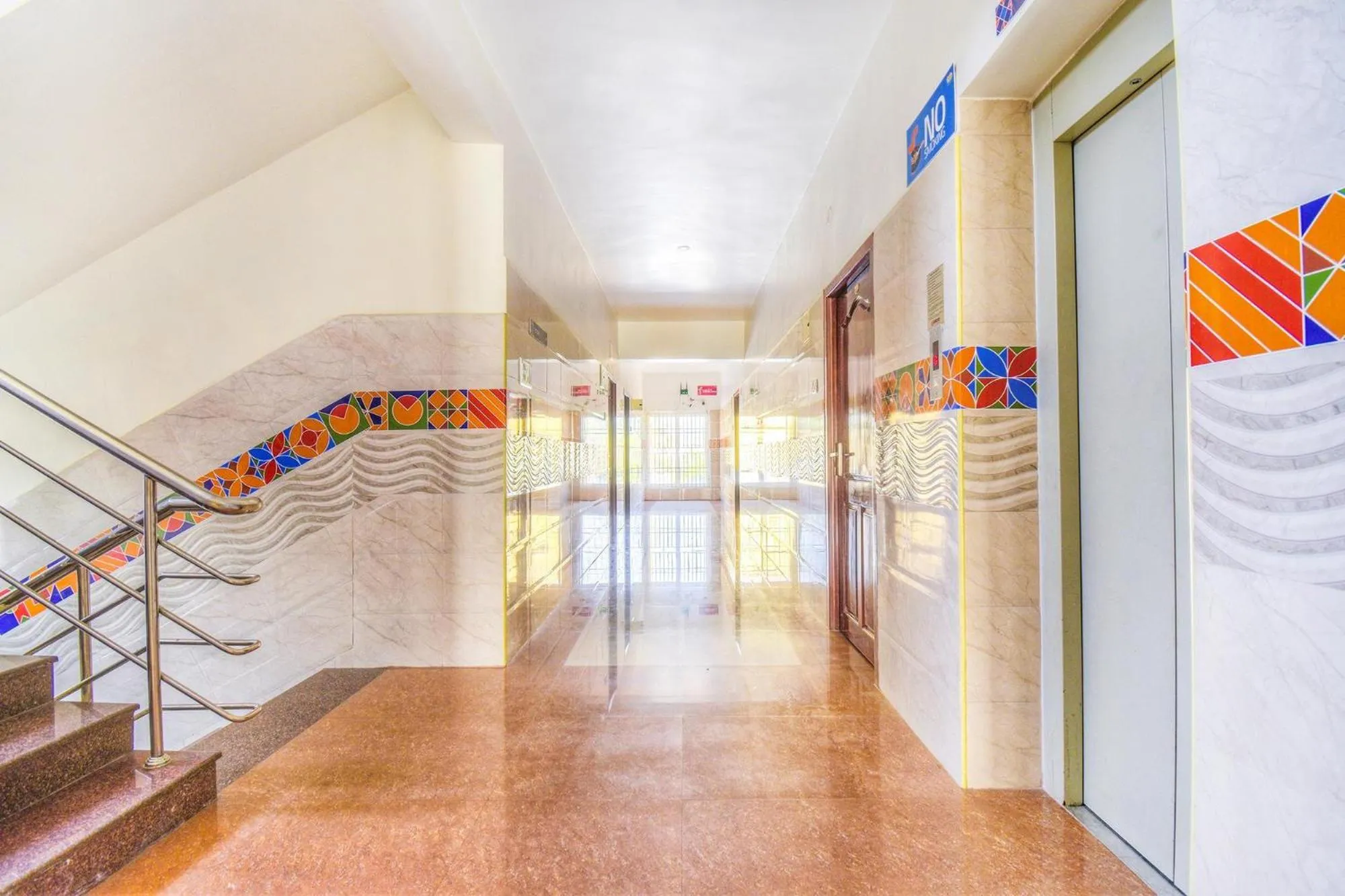 Lobby or reception in FabHotel Sri Krishna Residency - Nr Chennai International Airport