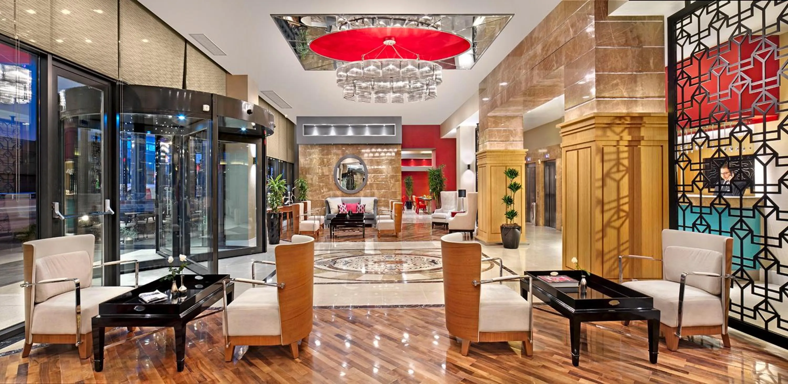 Lobby or reception in Ramada Plaza by Wyndham Eskisehir