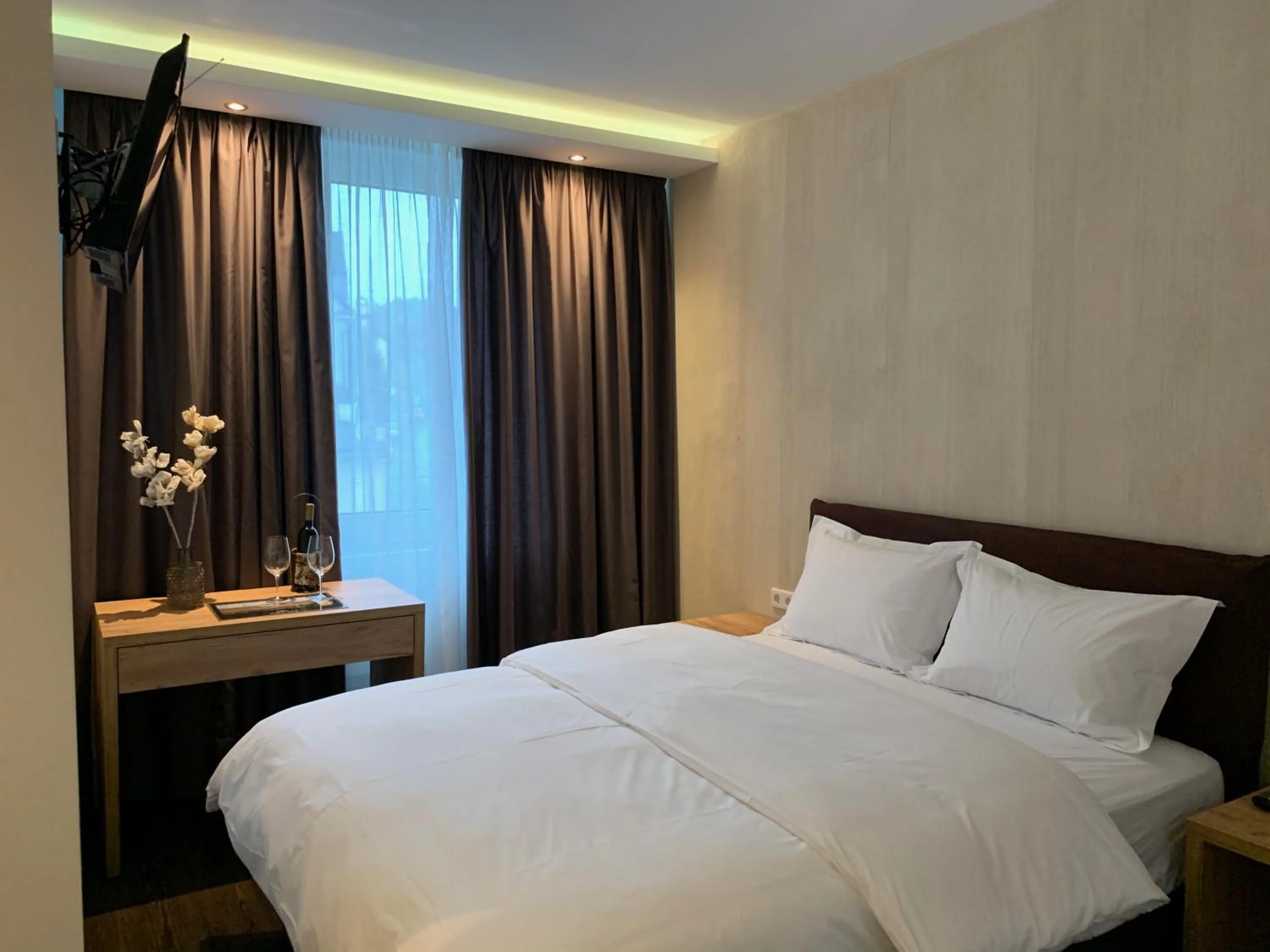 Bed in Millrather Brauhaus