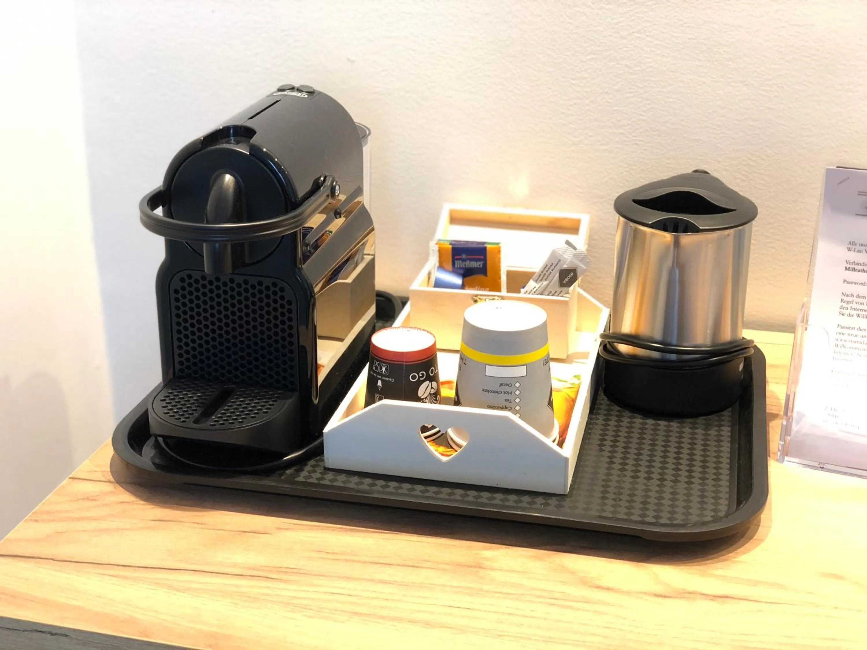 Coffee/tea facilities in Millrather Brauhaus