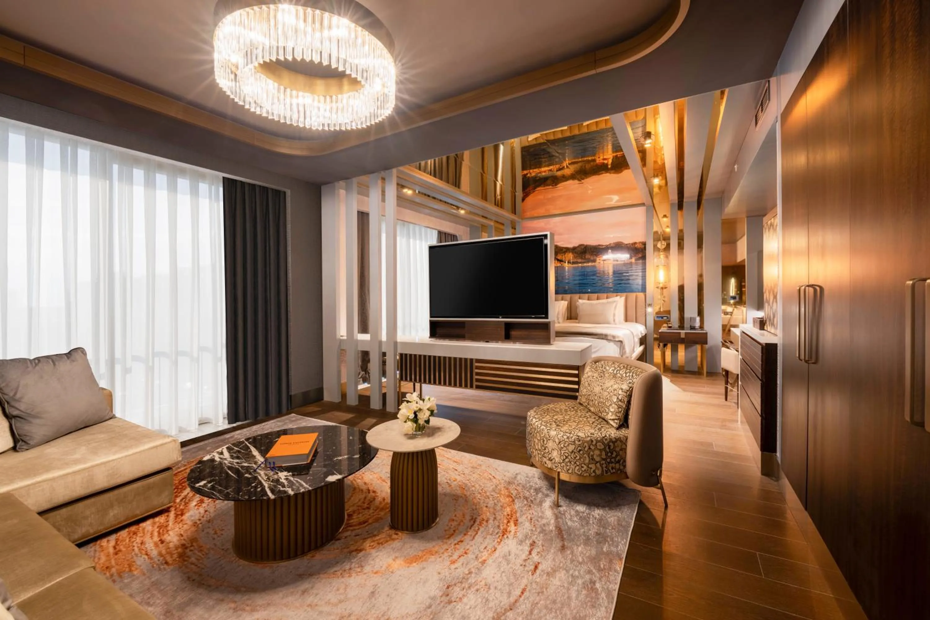Living room in Merit Starlit Hotel & Residences