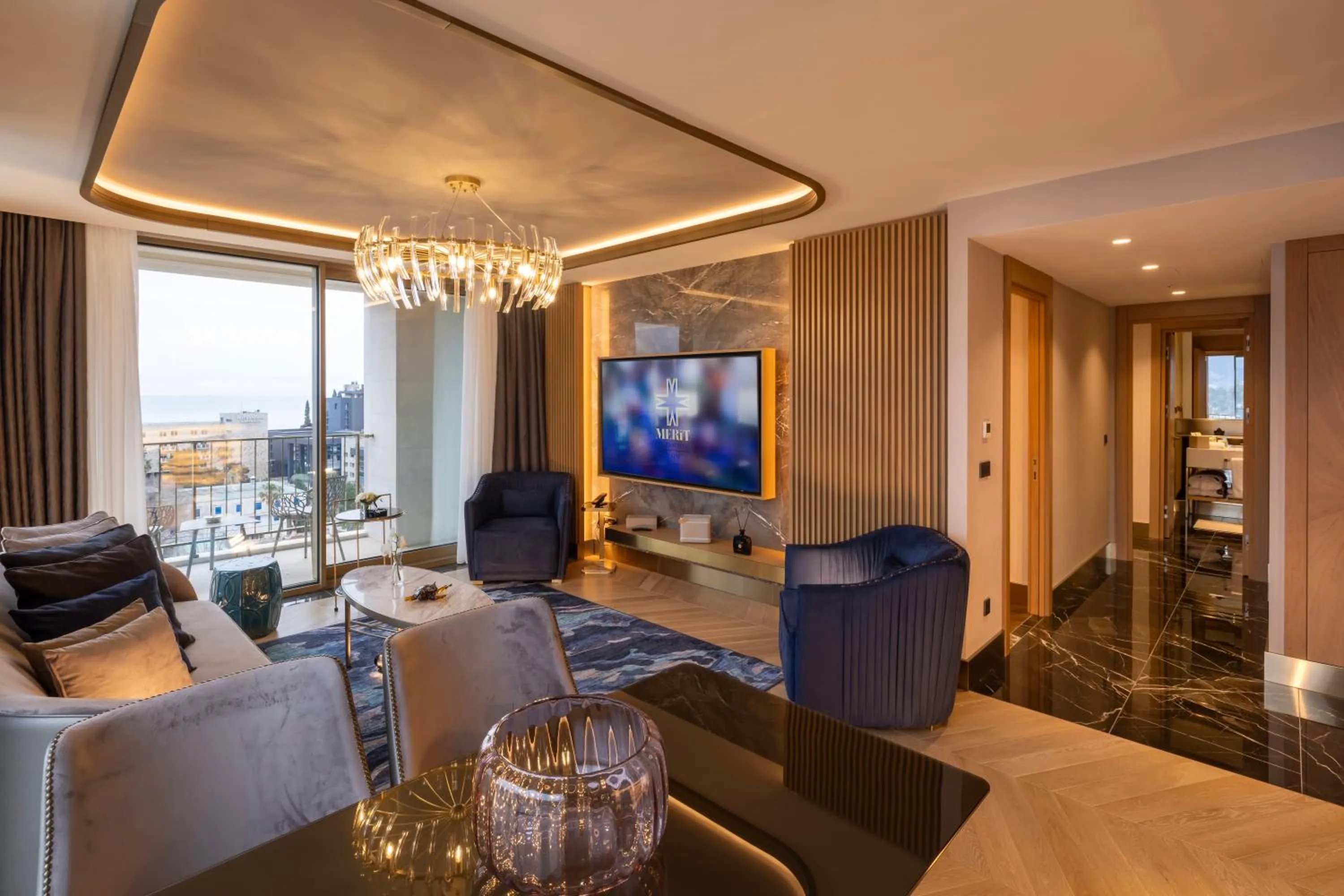 Living room in Merit Starlit Hotel & Residences