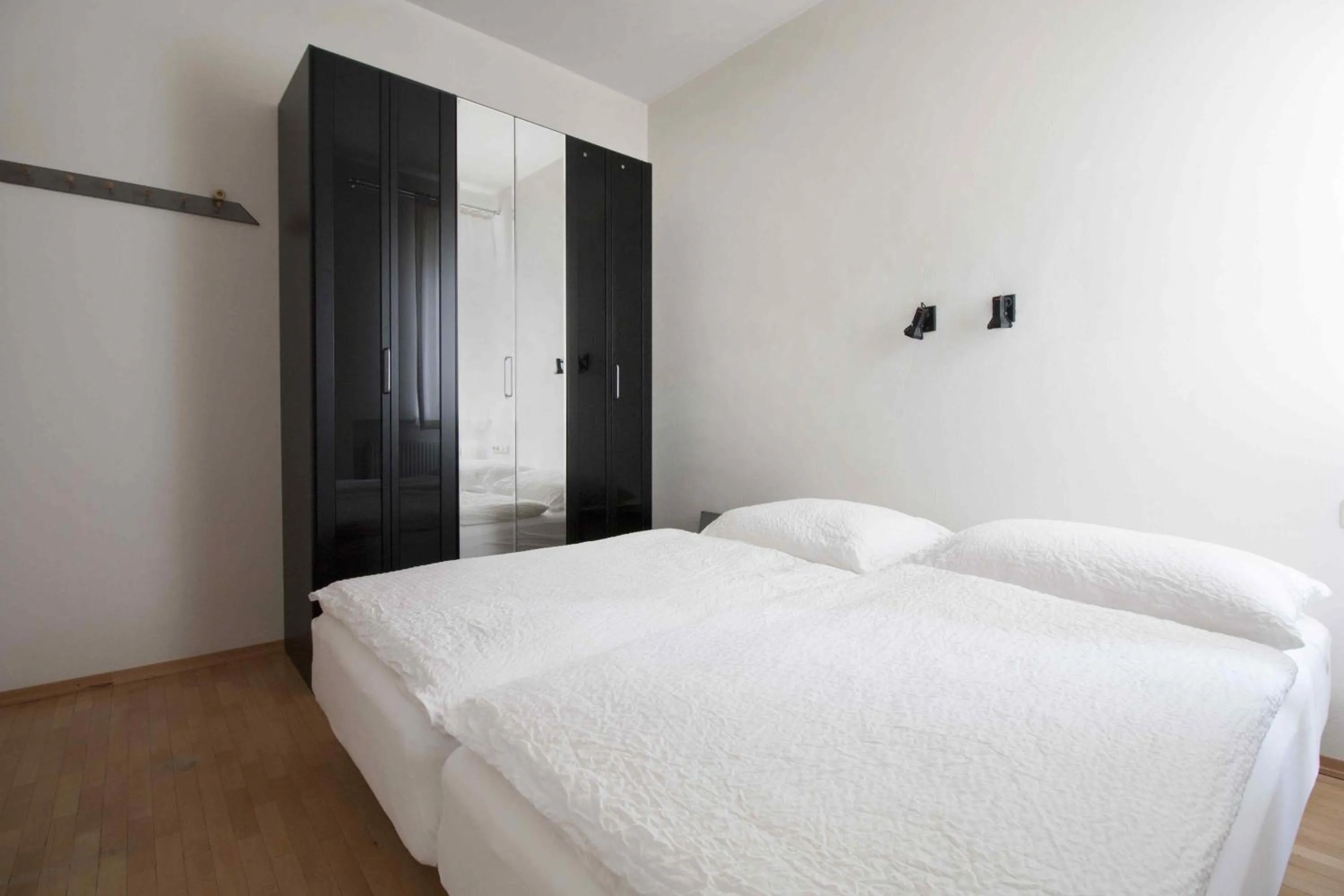 Bedroom, Bed in Appartements Christophorus