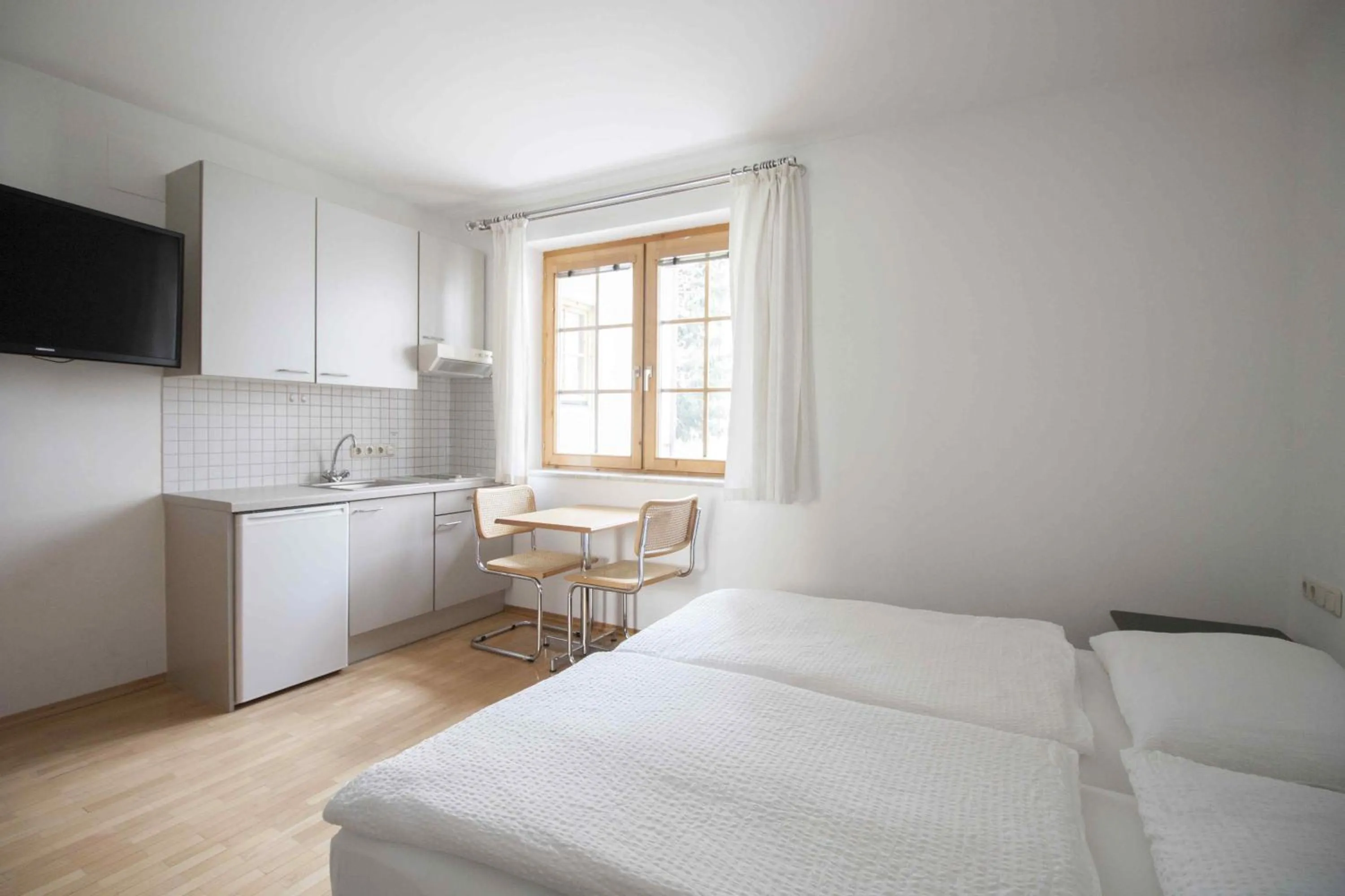 Bedroom, Bed in Appartements Christophorus