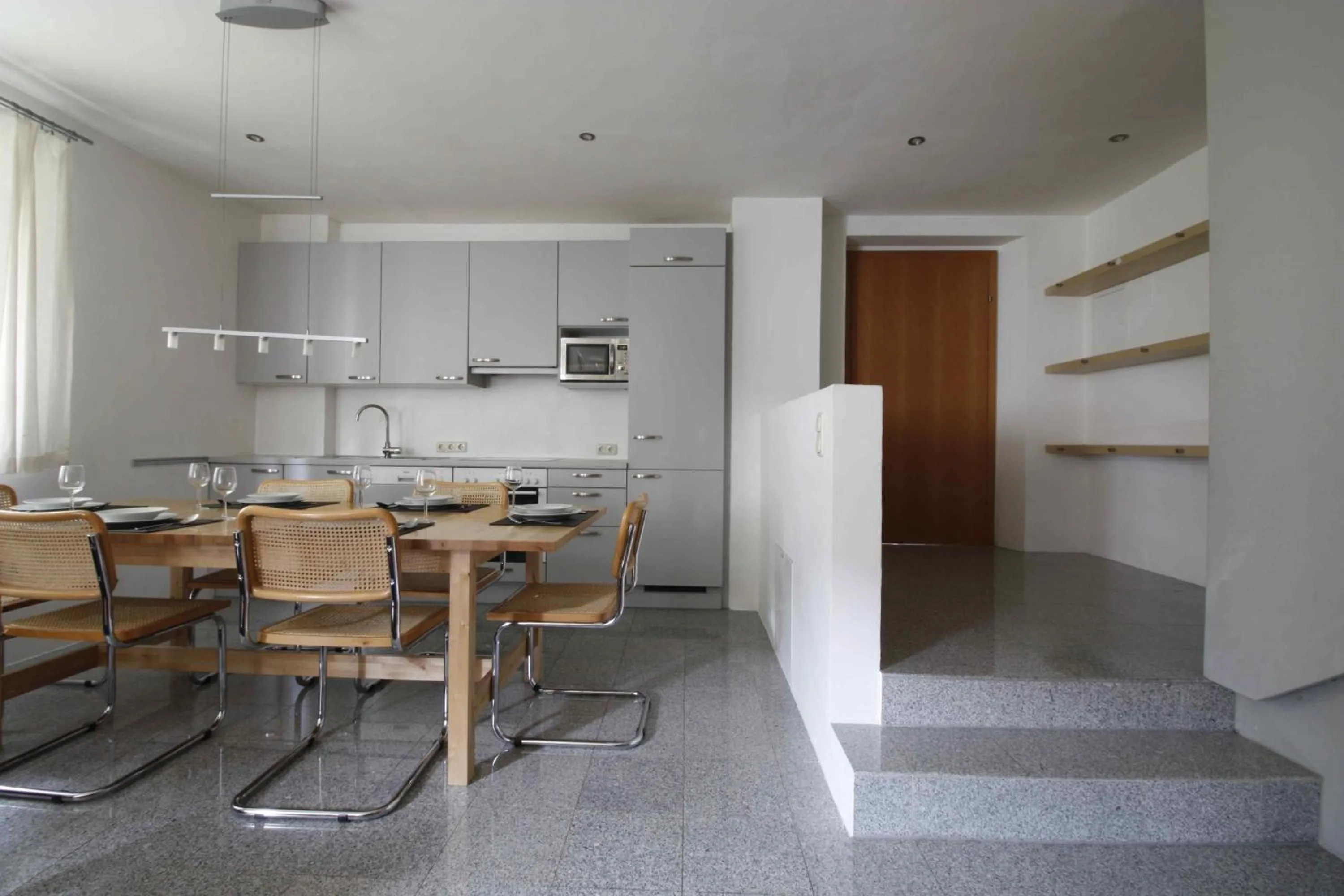 Kitchen or kitchenette in Appartements Christophorus