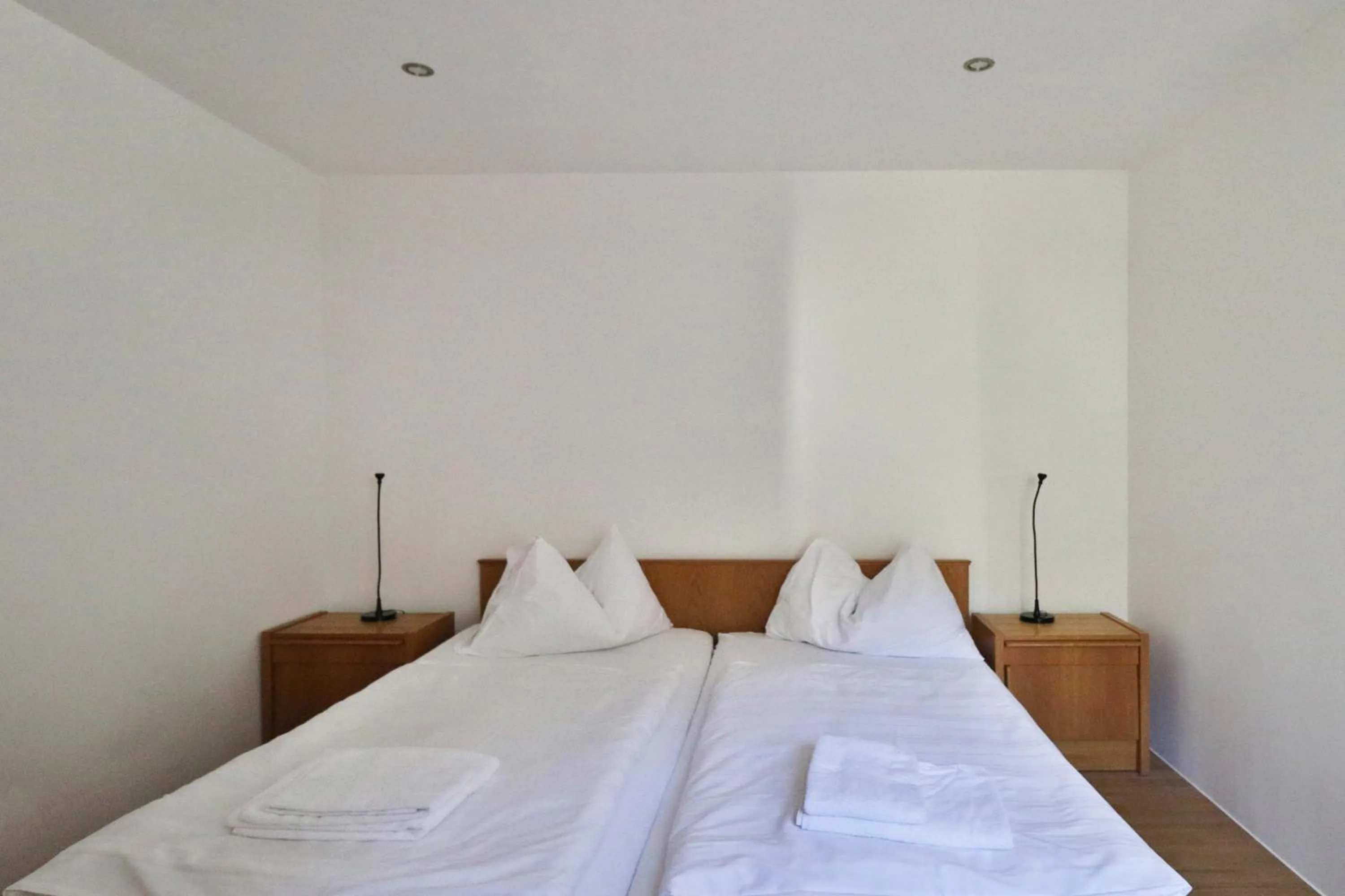 Bedroom, Bed in Appartements Christophorus