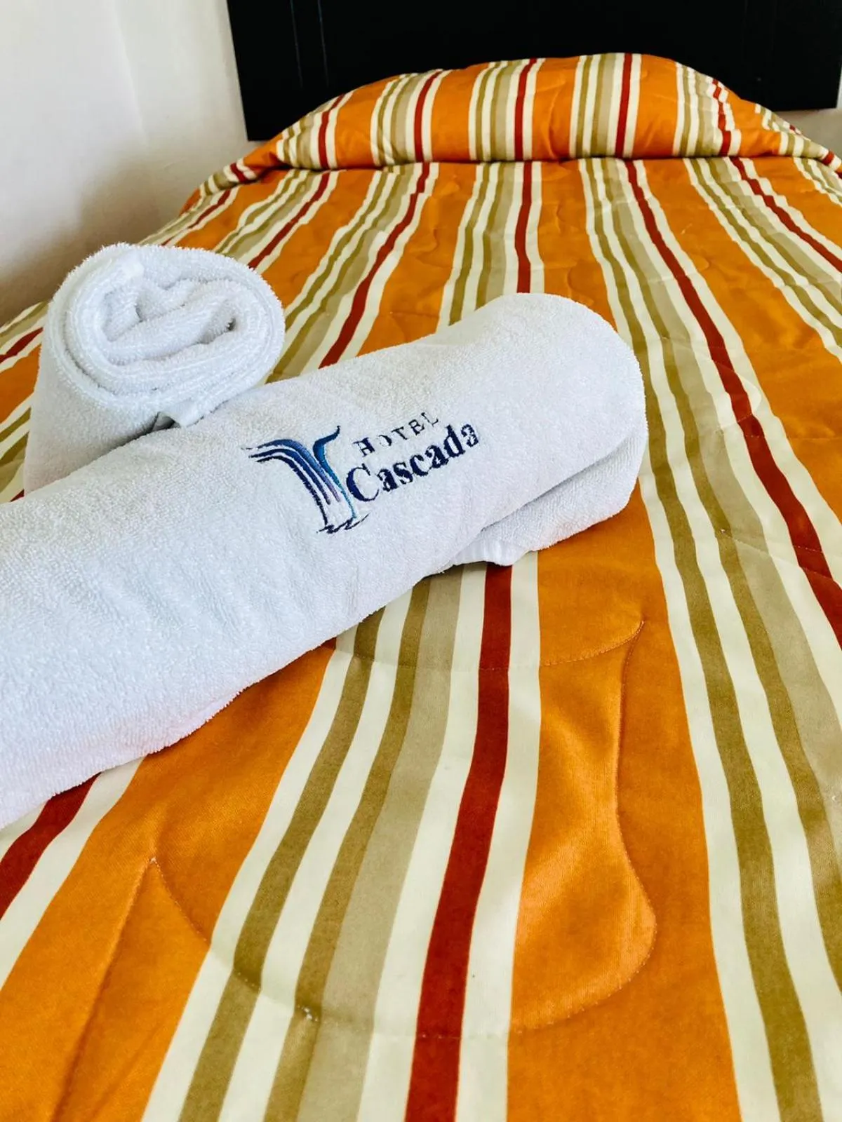 Bed in Hotel Cascada