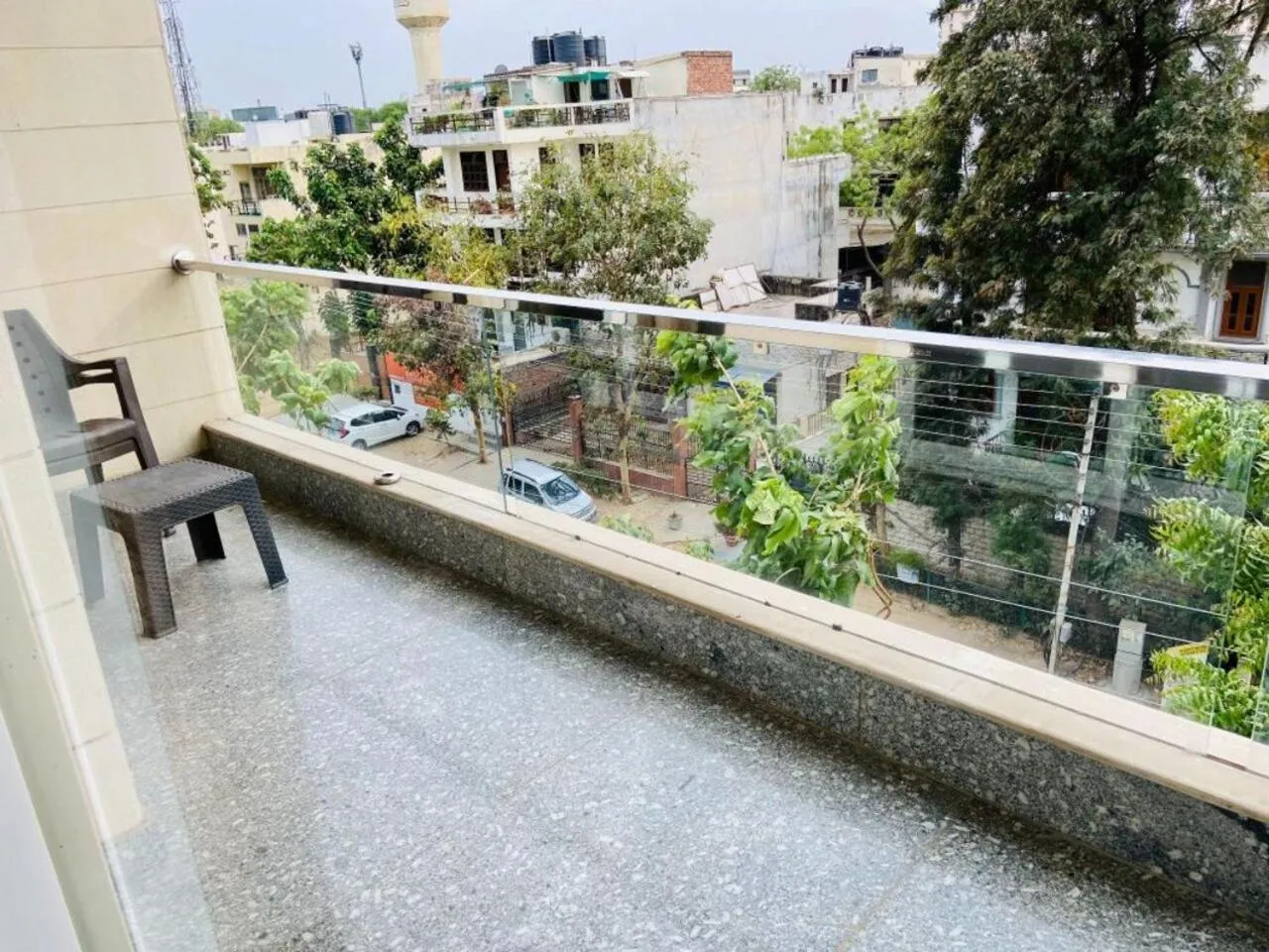 Balcony/Terrace in Olive Service Apartments - DLF Cyber City