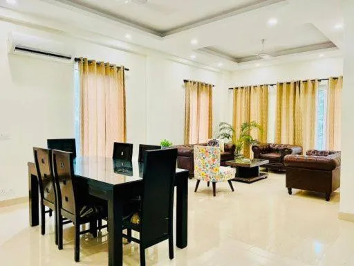 Living room in Olive Service Apartments - DLF Cyber City