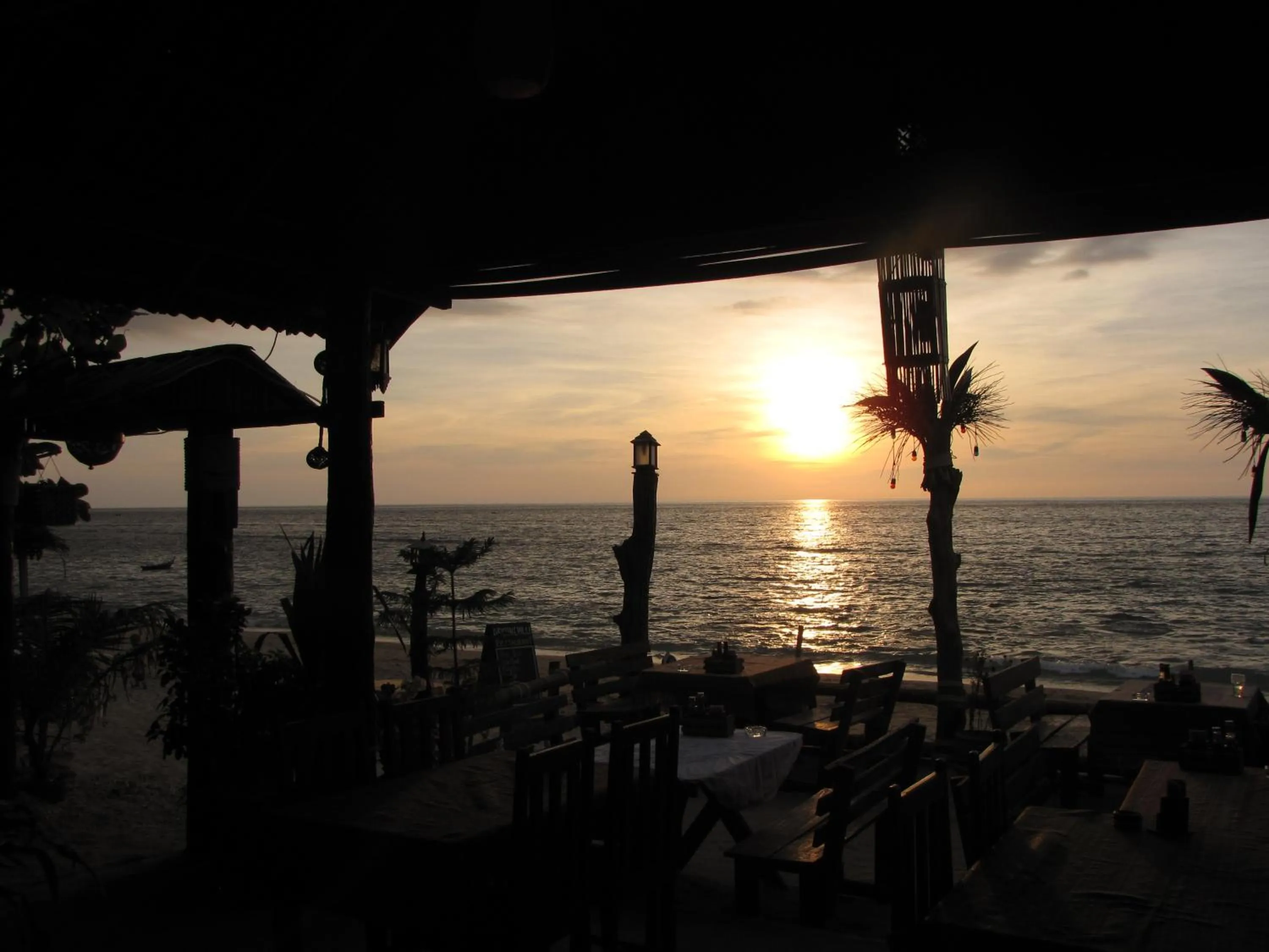 Sunset in Green Chilli Bungalows