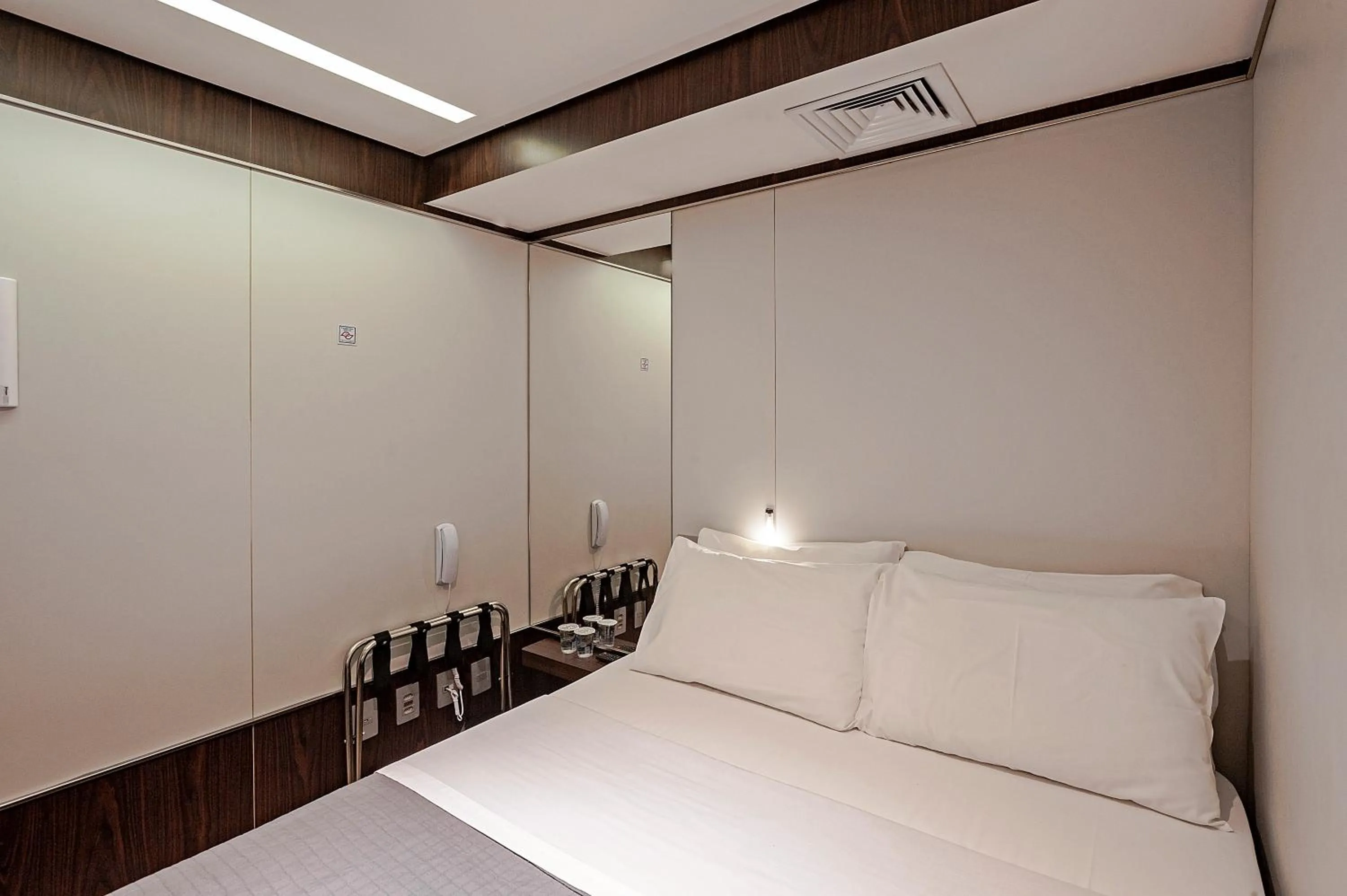 Bed in FAST SLEEP Guarulhos by Slaviero Hotéis