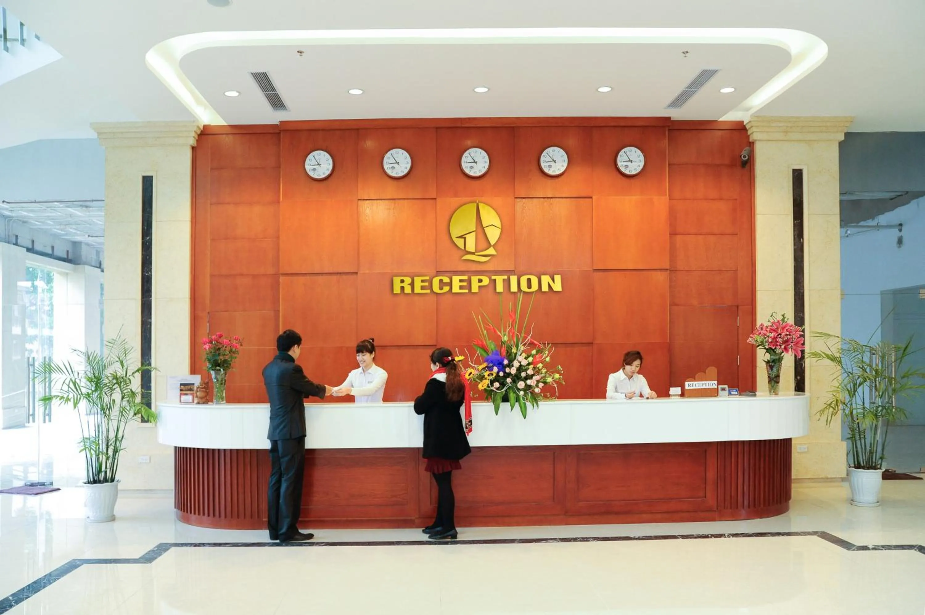 Lobby or reception in Khách sạn Công Đoàn Quảng Bá