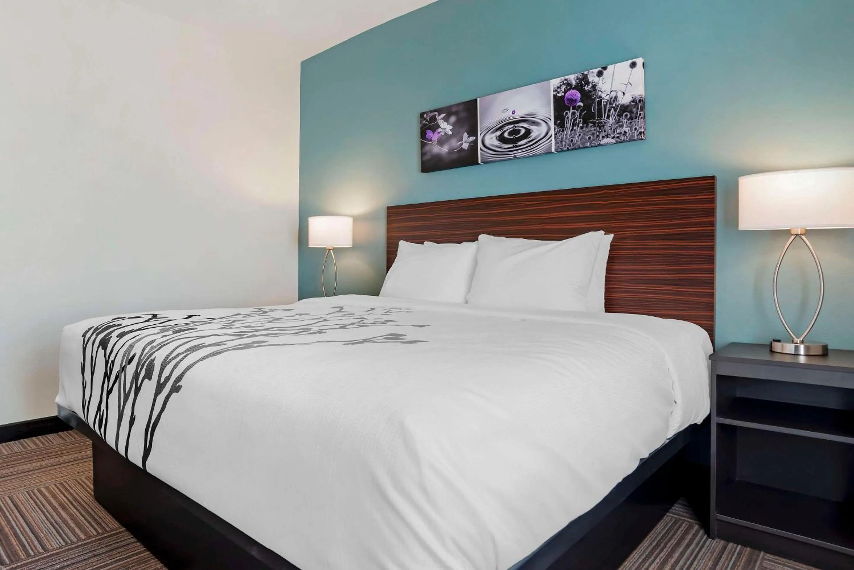 Bedroom, Bed in Sleep Inn & Suites Fort Walton Beach - Destin West