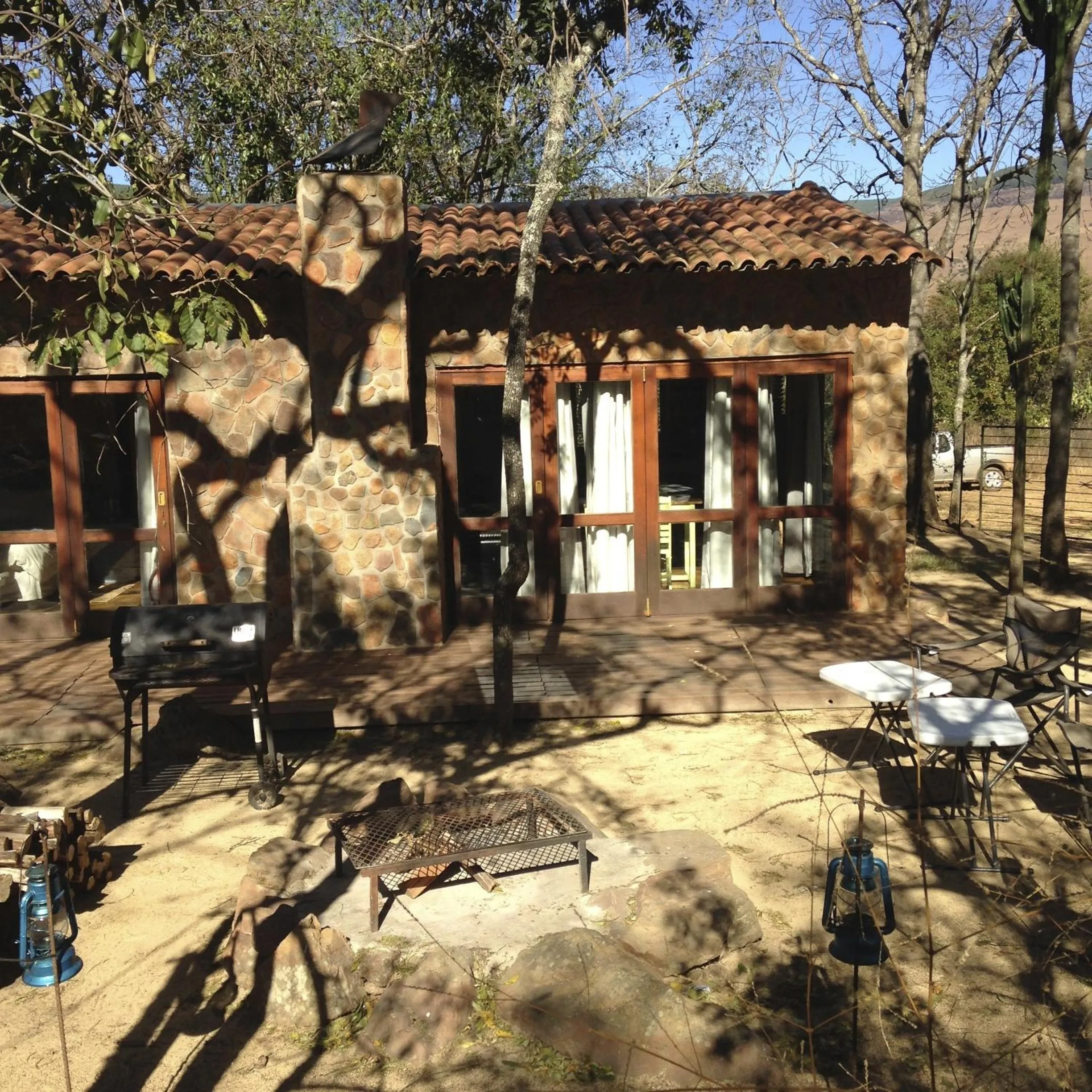 Balcony/Terrace in Caracal Lodge