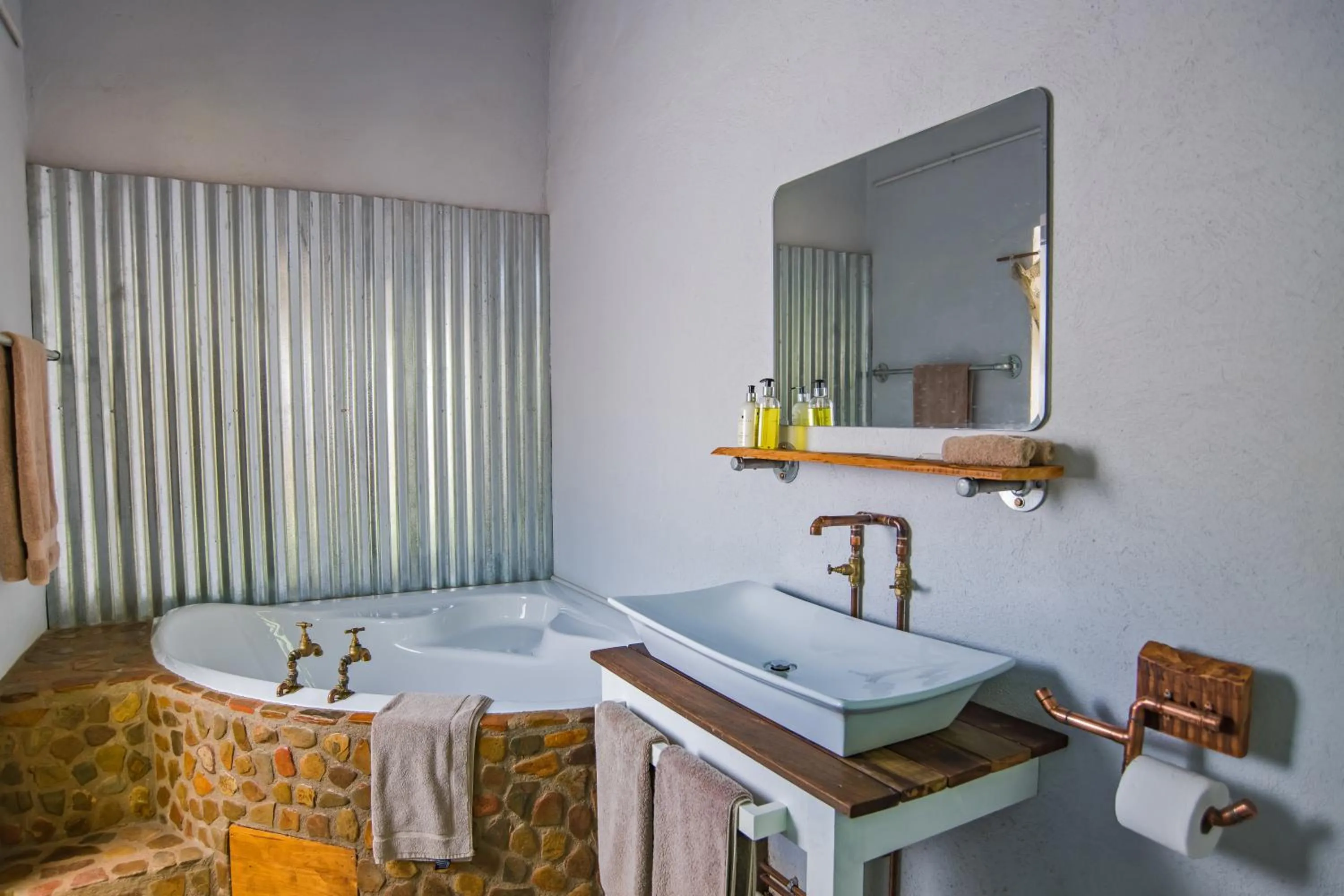 Bathroom in Caracal Lodge