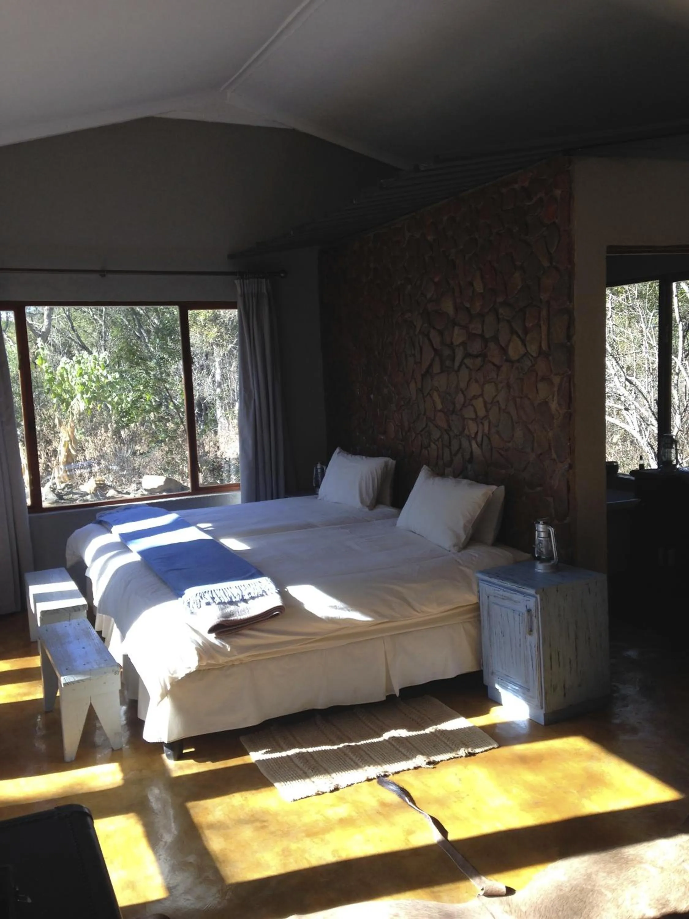 Bedroom, Bed in Caracal Lodge