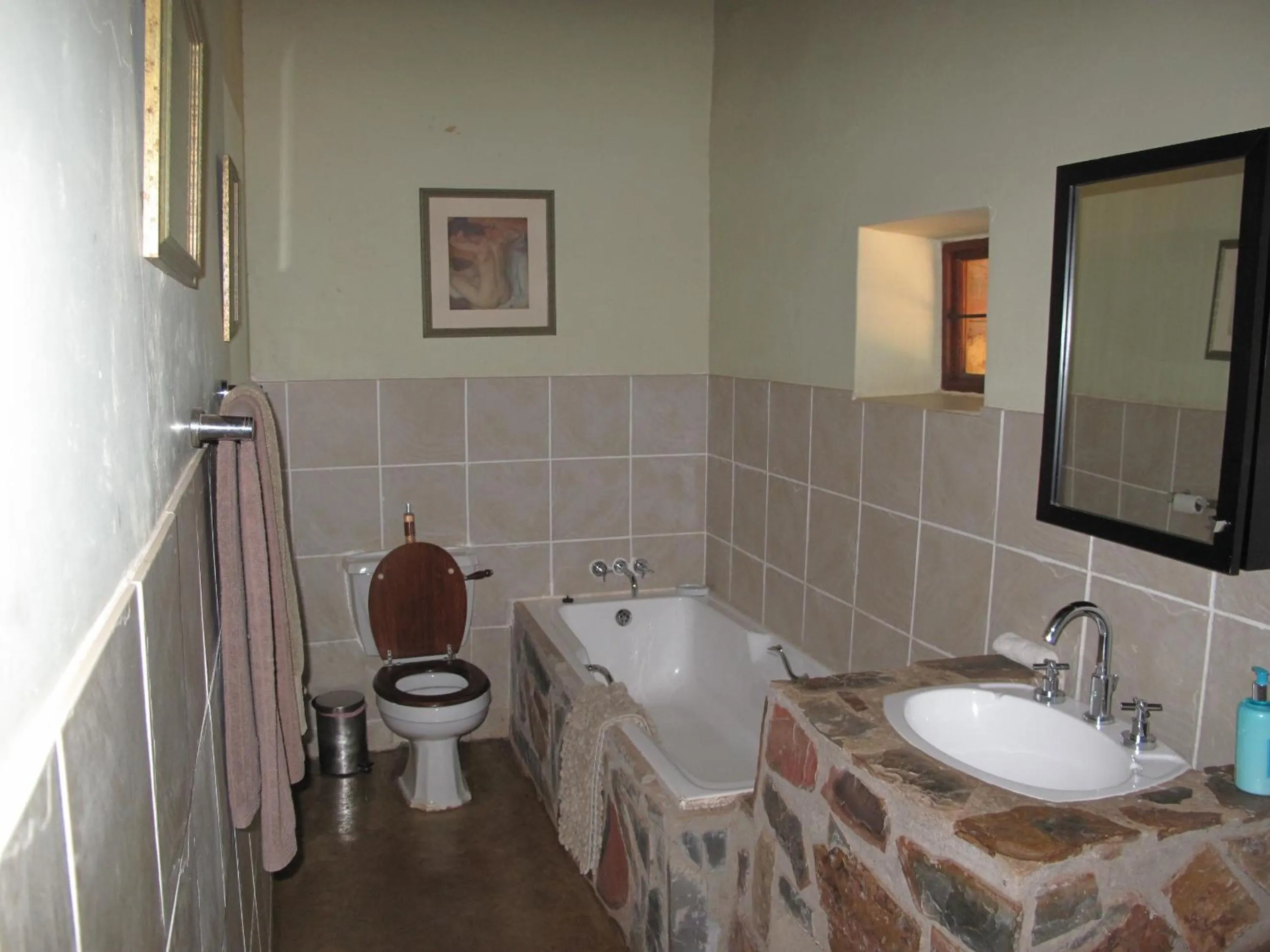 Bathroom in Caracal Lodge