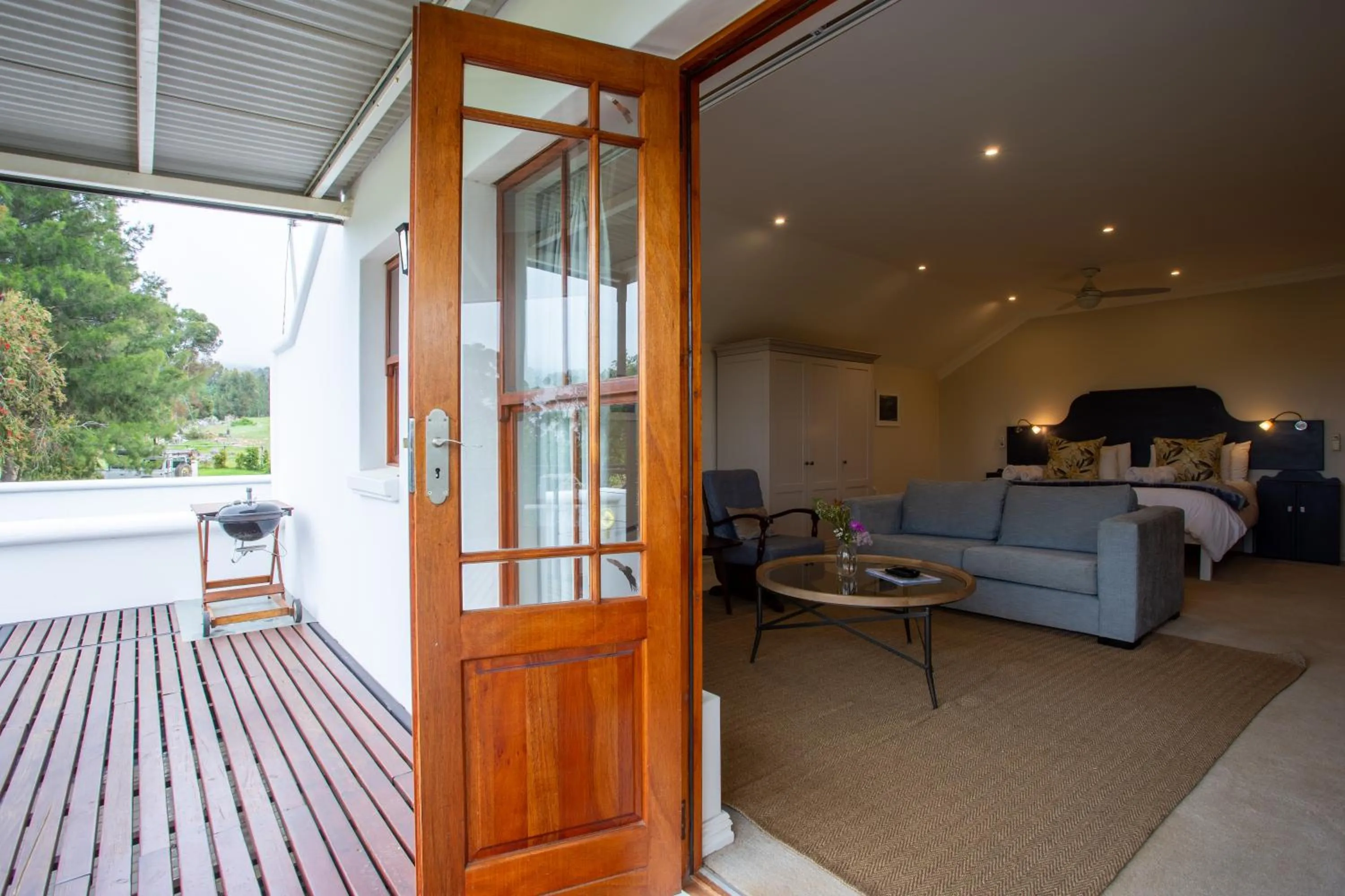 Patio in Raptor Rise Farm