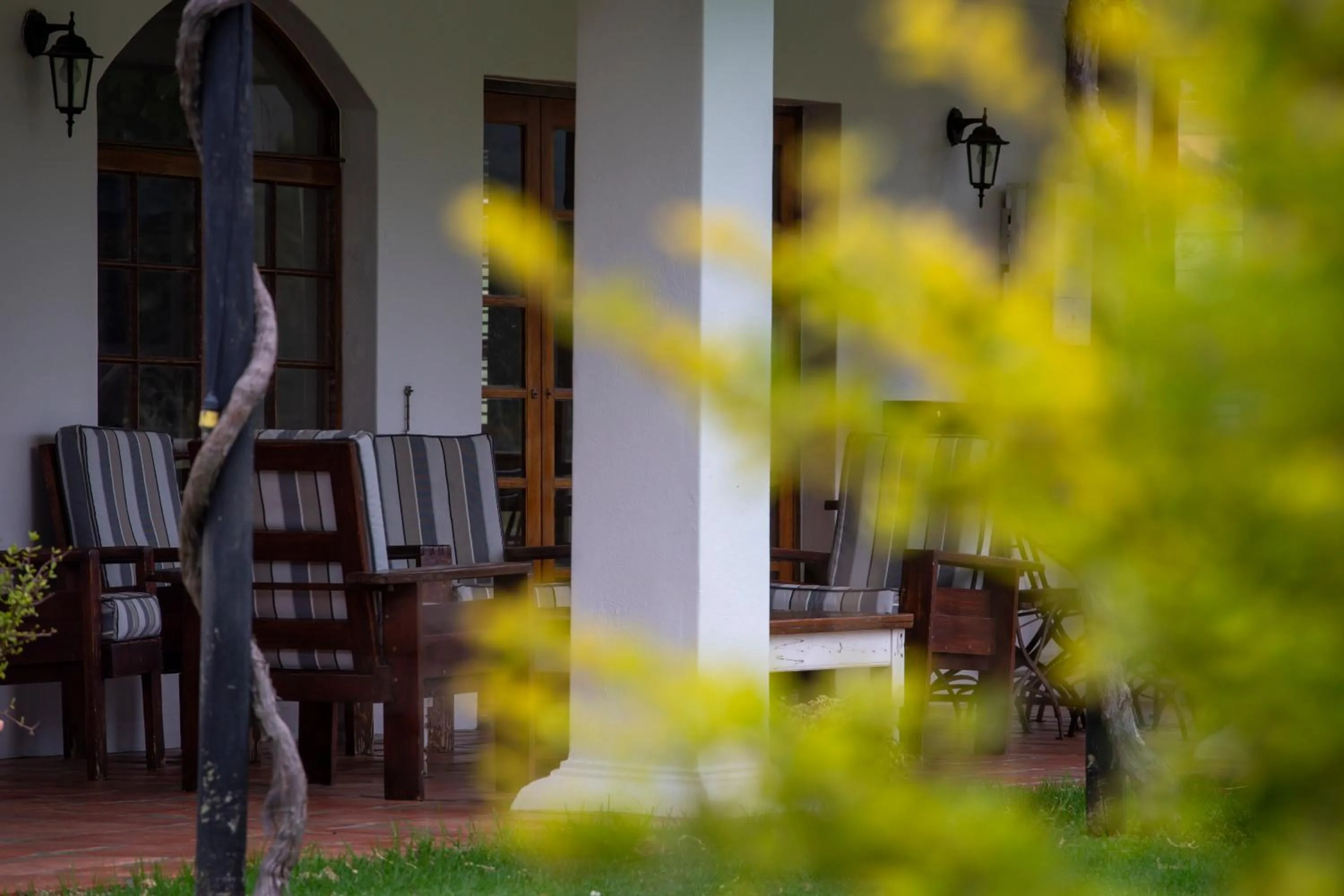 Patio in Raptor Rise Farm