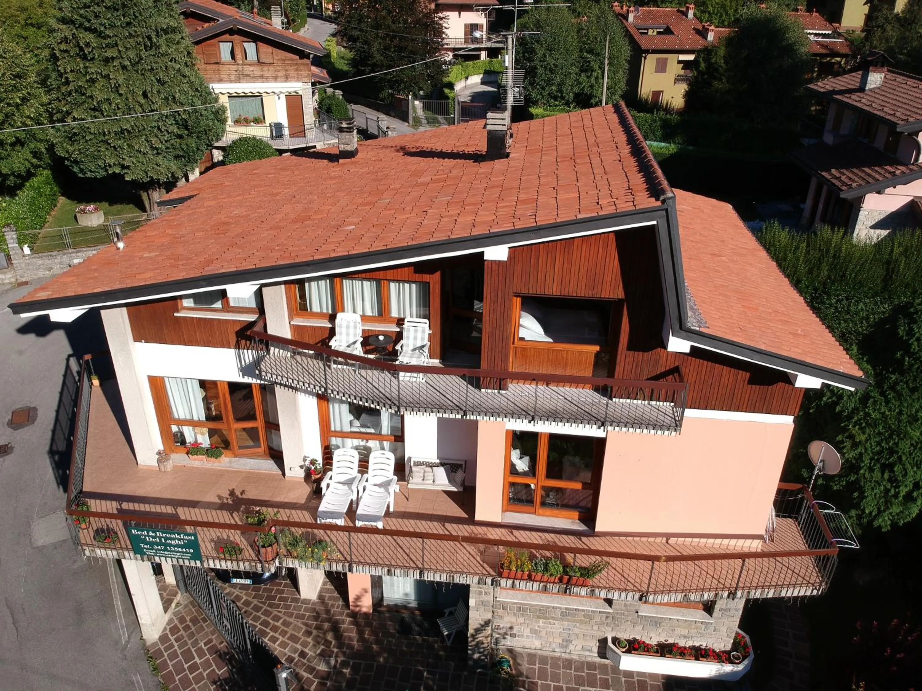 Balcony/Terrace in B&B dei Laghi