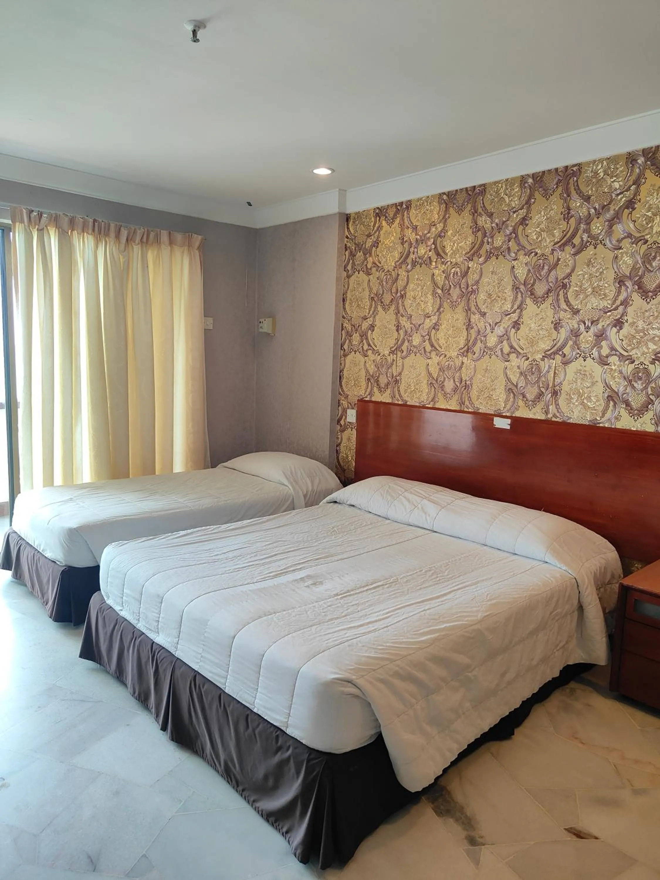 Bed in BAYU BEACH RESORT