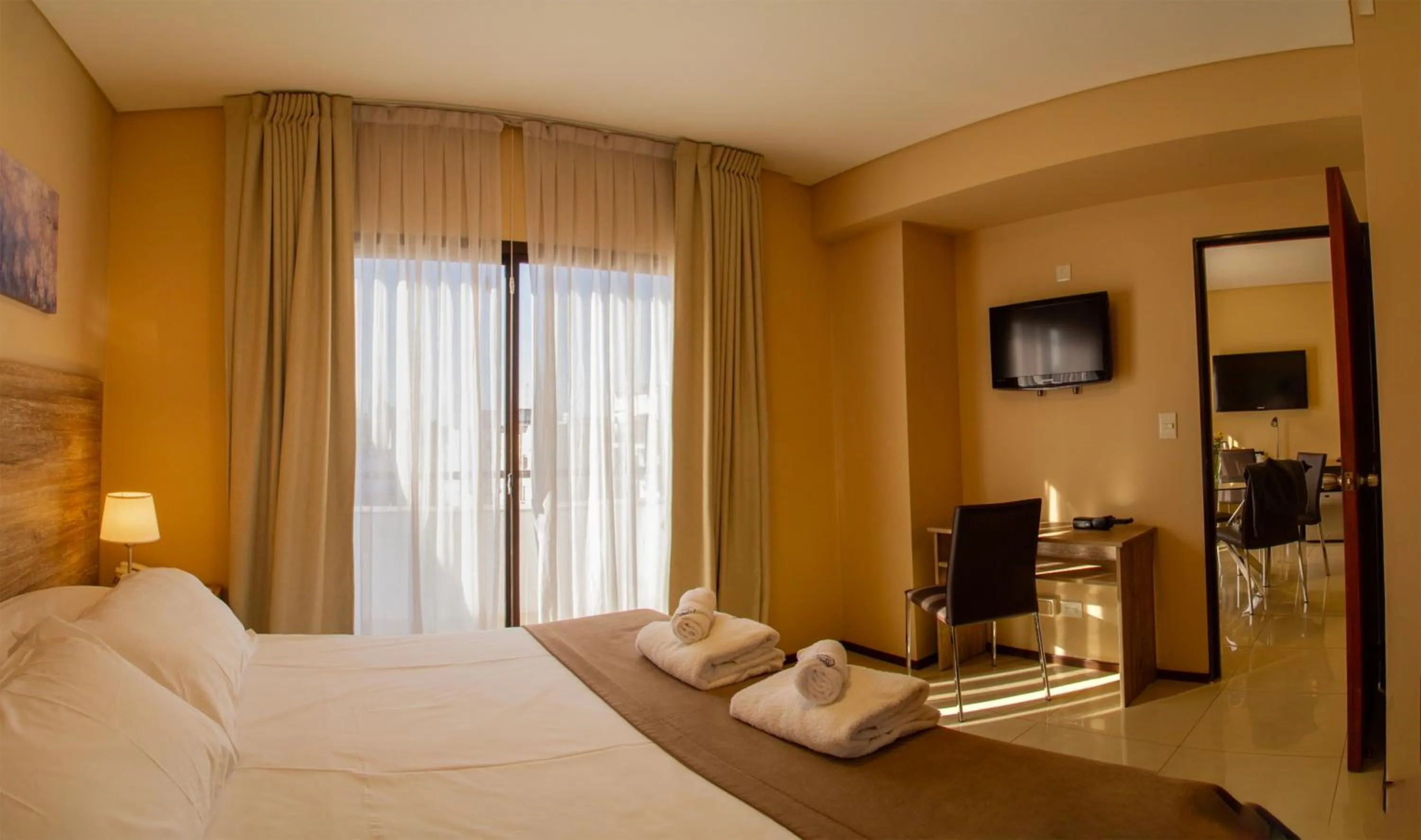 Photo of the whole room, Bed in Hotel Telepostal Congreso