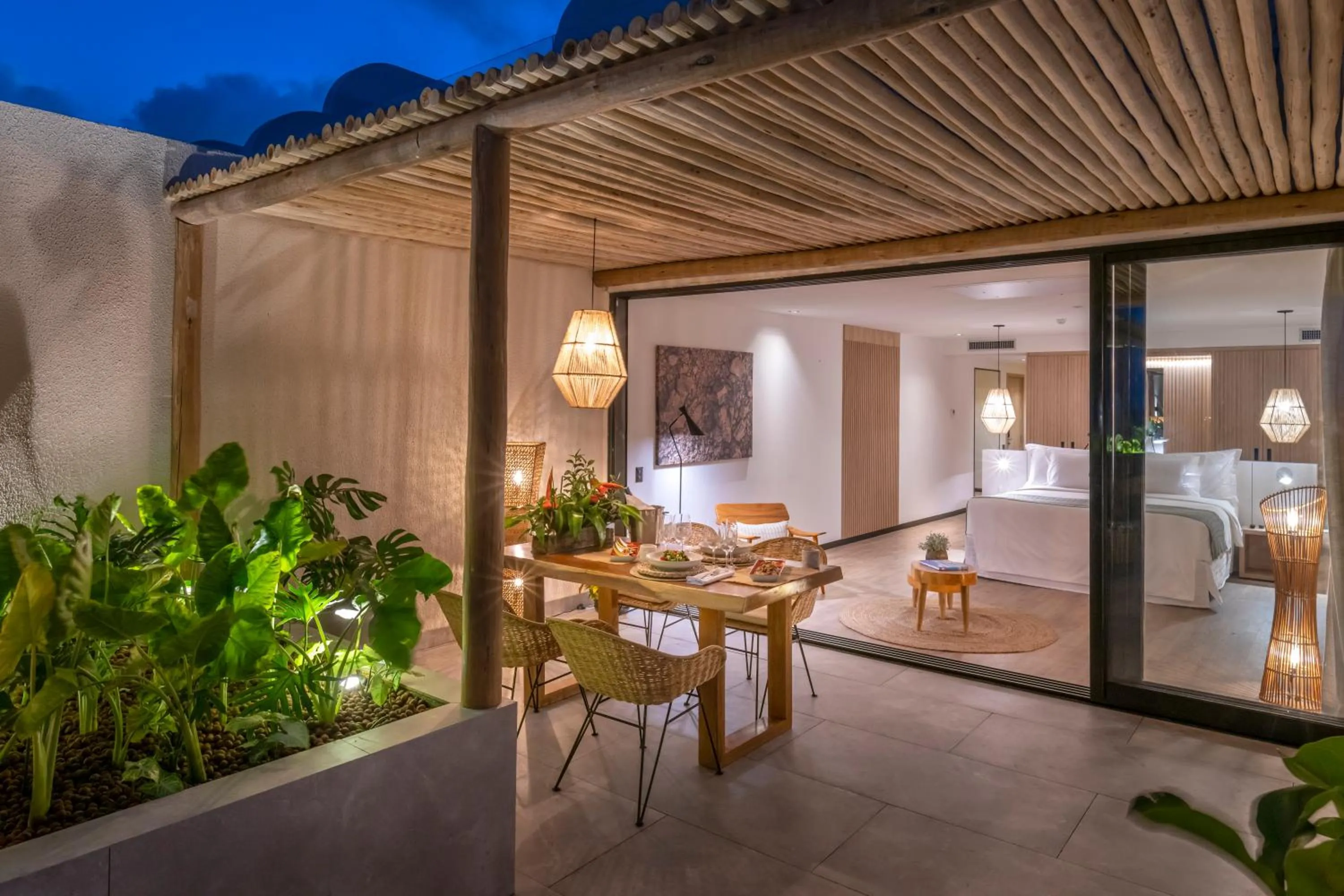 Bed in Serhs Natal Grand Hotel & Resort