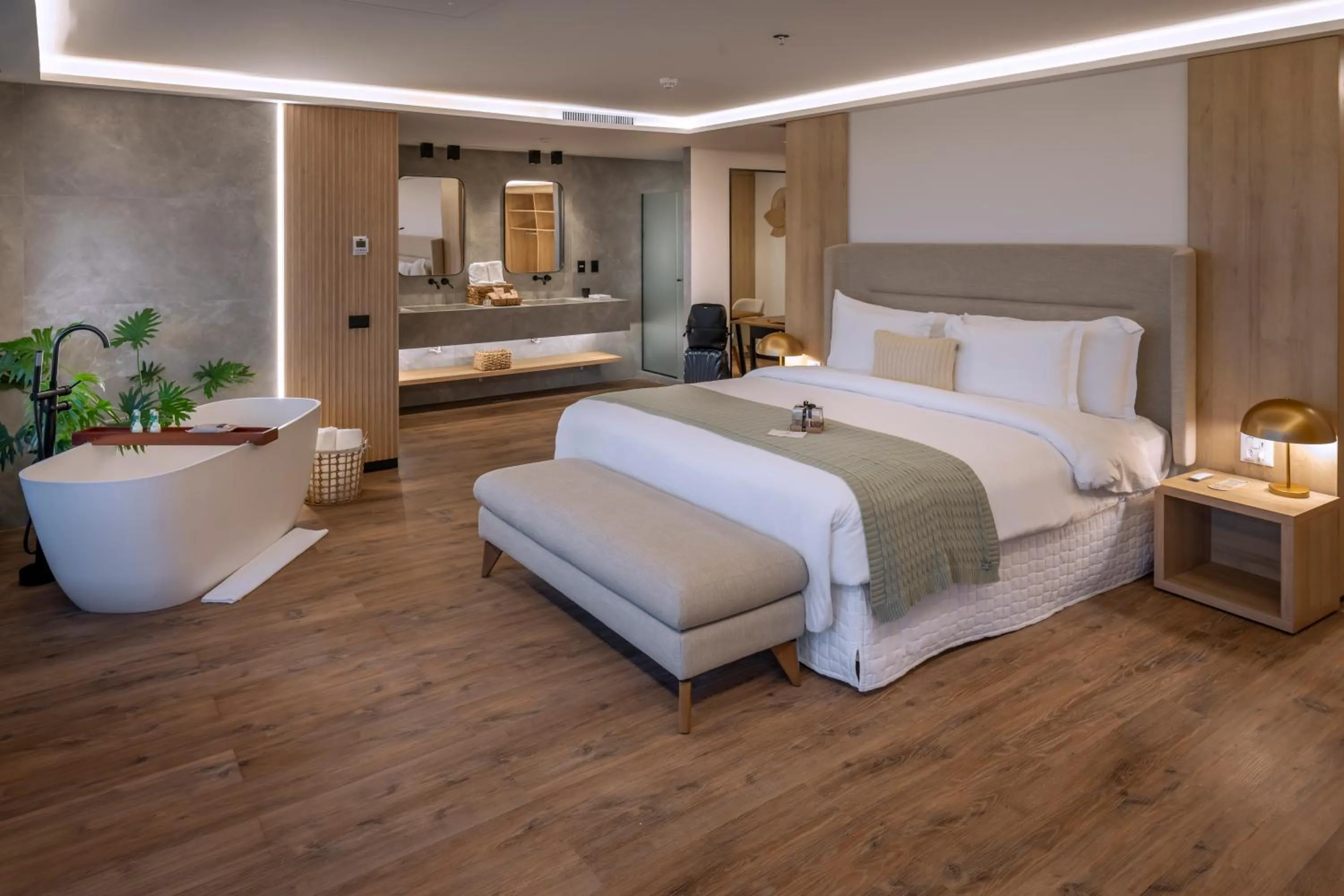 Bed in Serhs Natal Grand Hotel & Resort