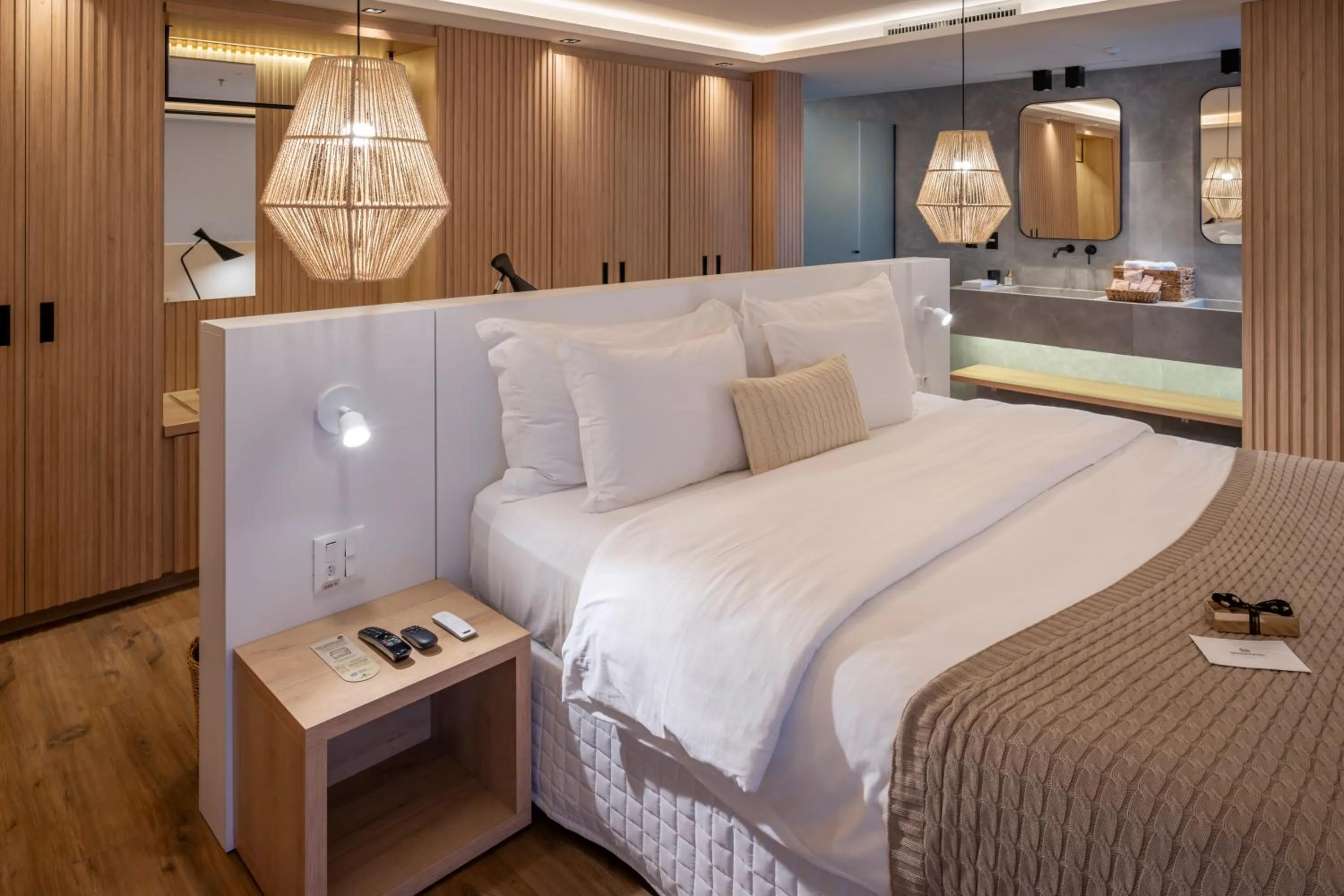 Bed in Serhs Natal Grand Hotel & Resort