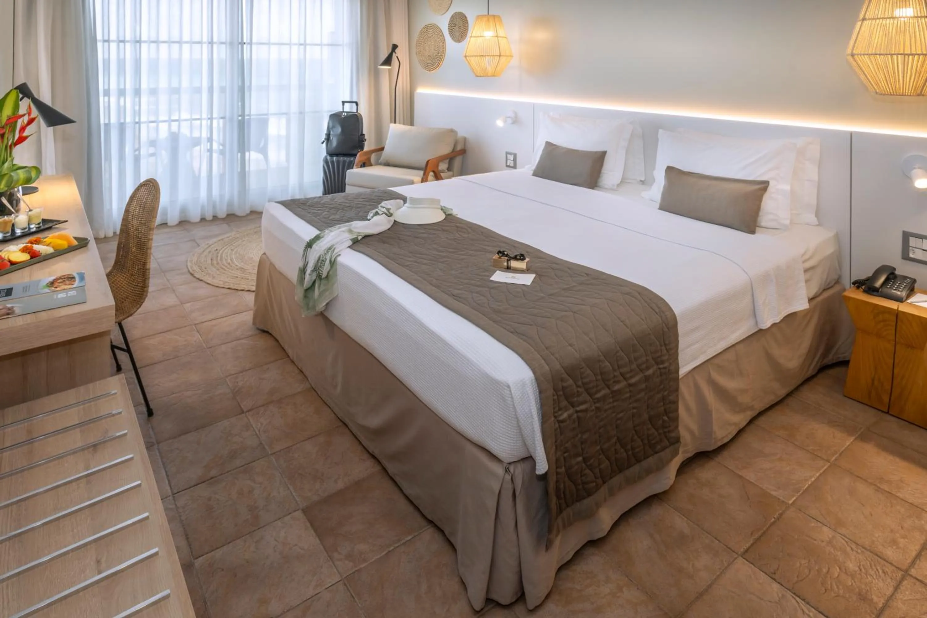 Bed in Serhs Natal Grand Hotel & Resort