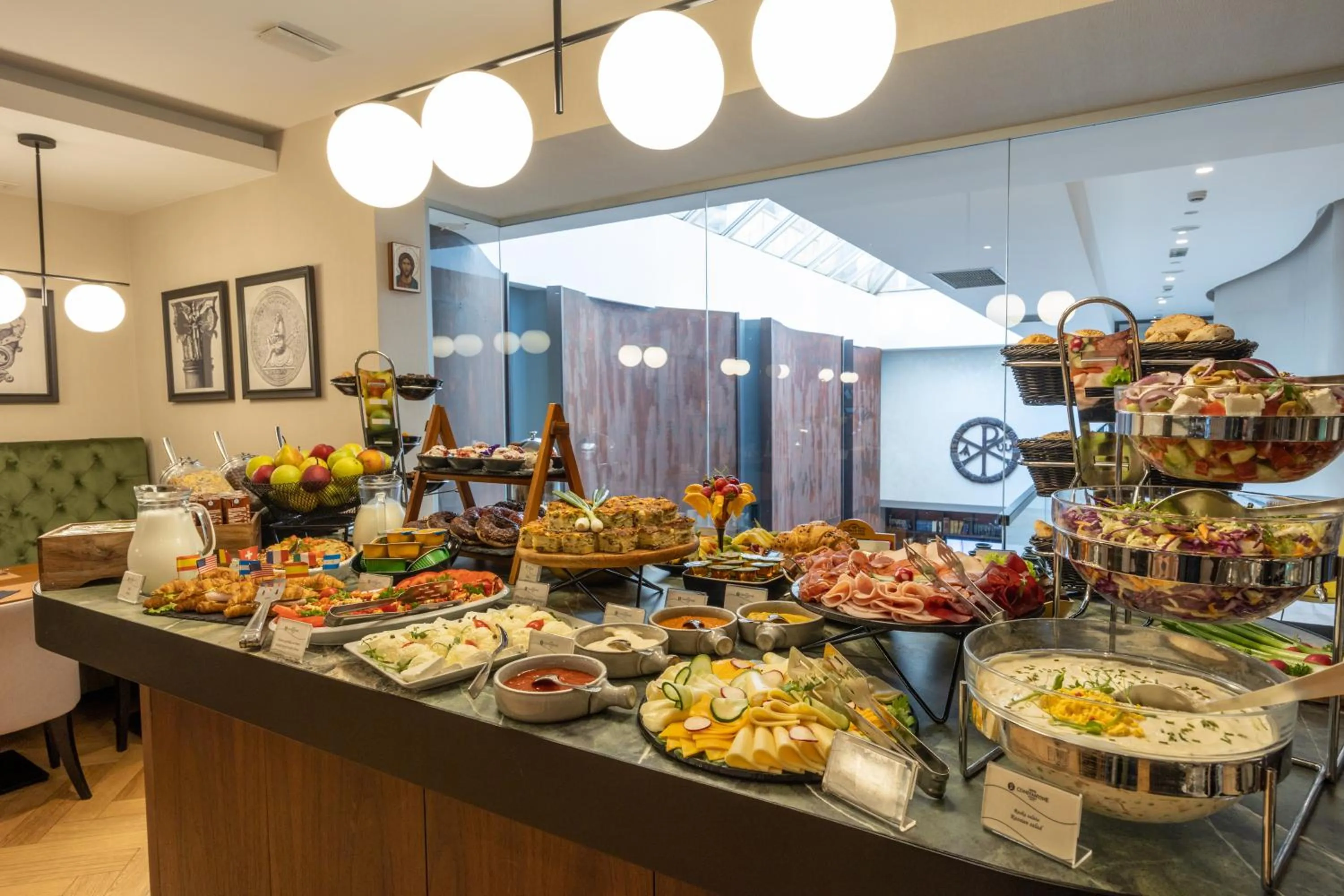 Buffet breakfast in Hotel Constantine the Great