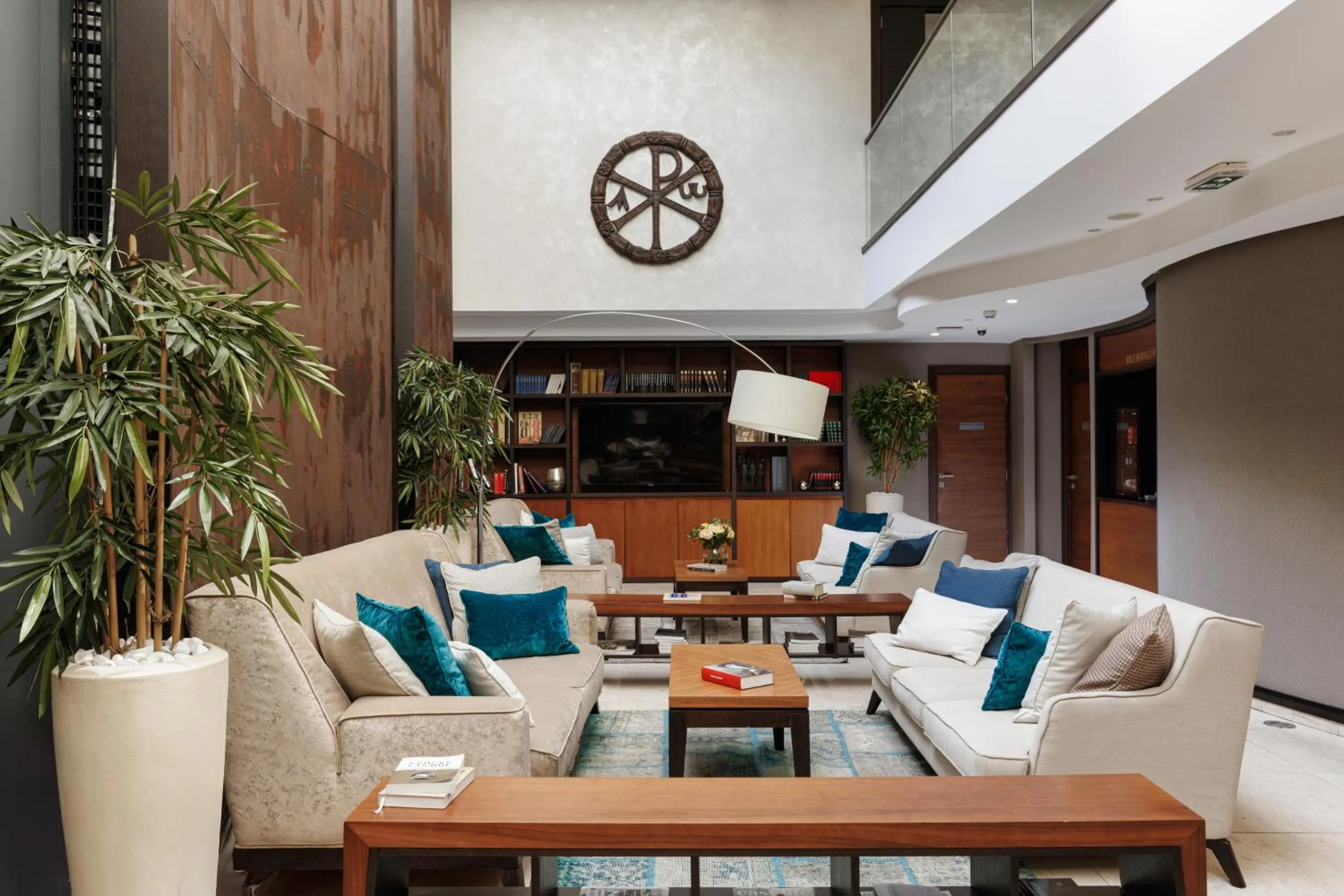 Lobby or reception in Hotel Constantine the Great