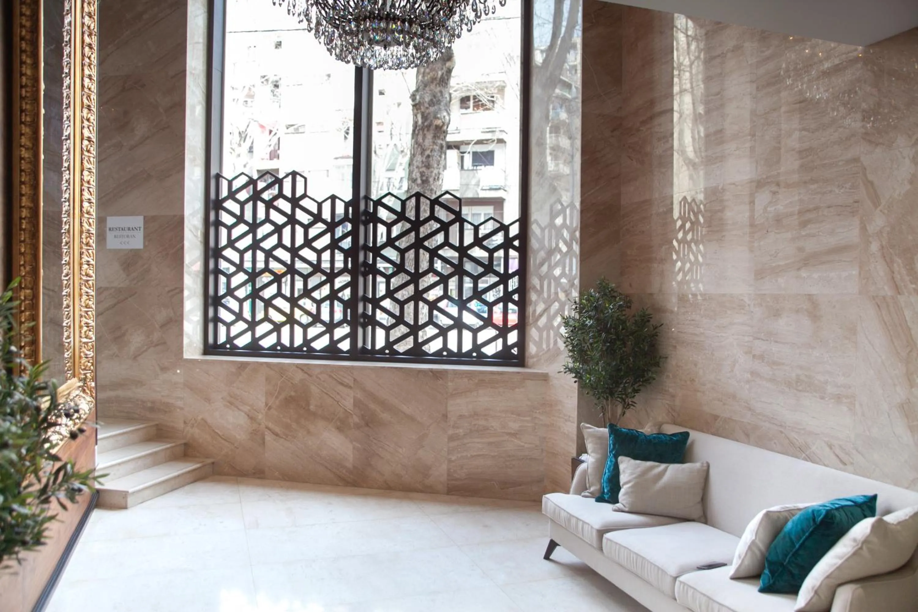 Lobby or reception in Hotel Constantine the Great