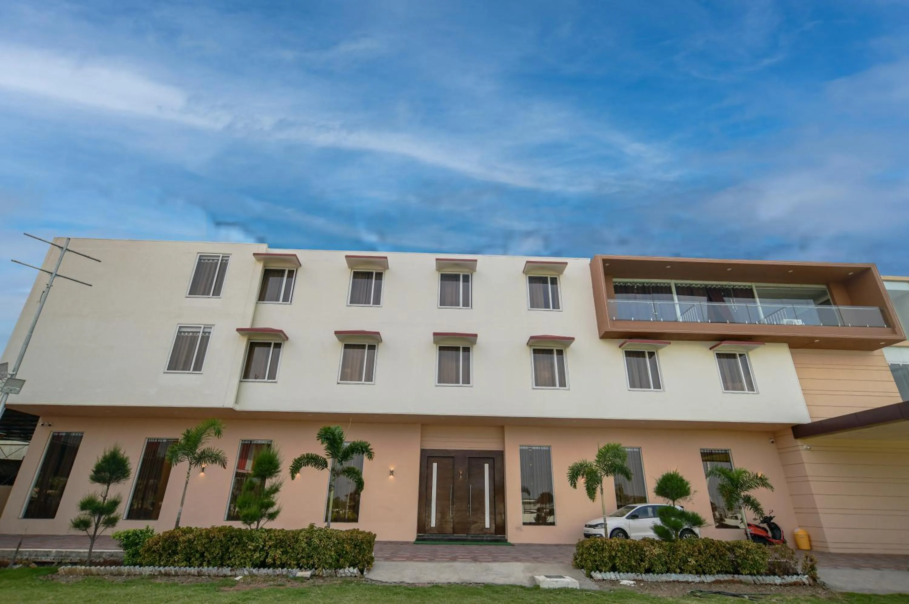 Property building in Radhe Krishna Resort