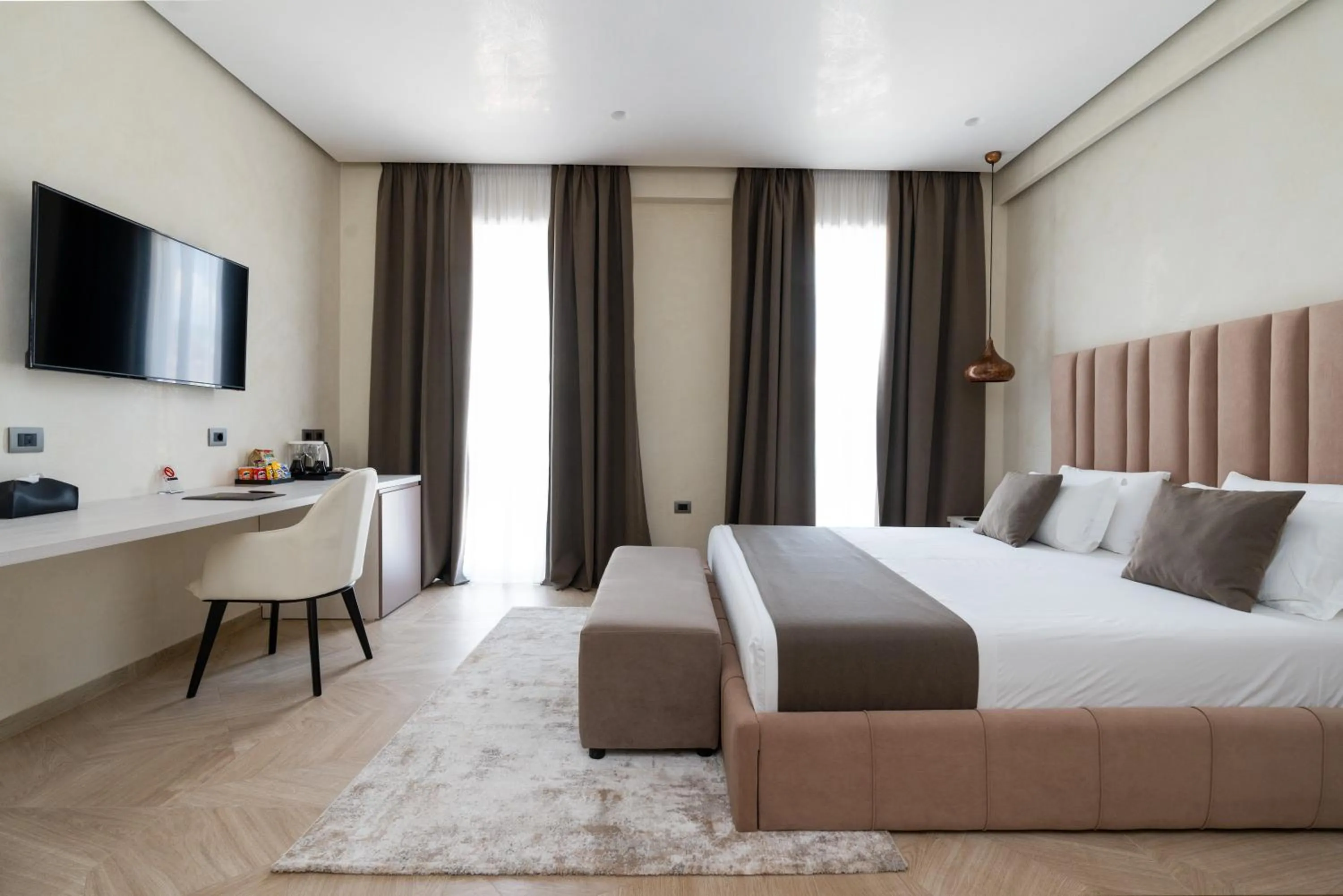 Bed in Hotel Plaza Berat