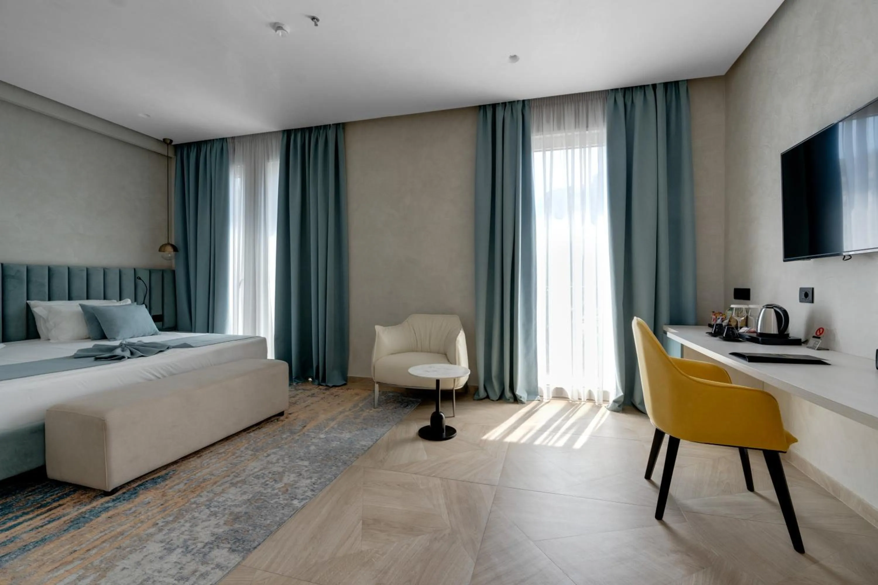 Bed in Hotel Plaza Berat