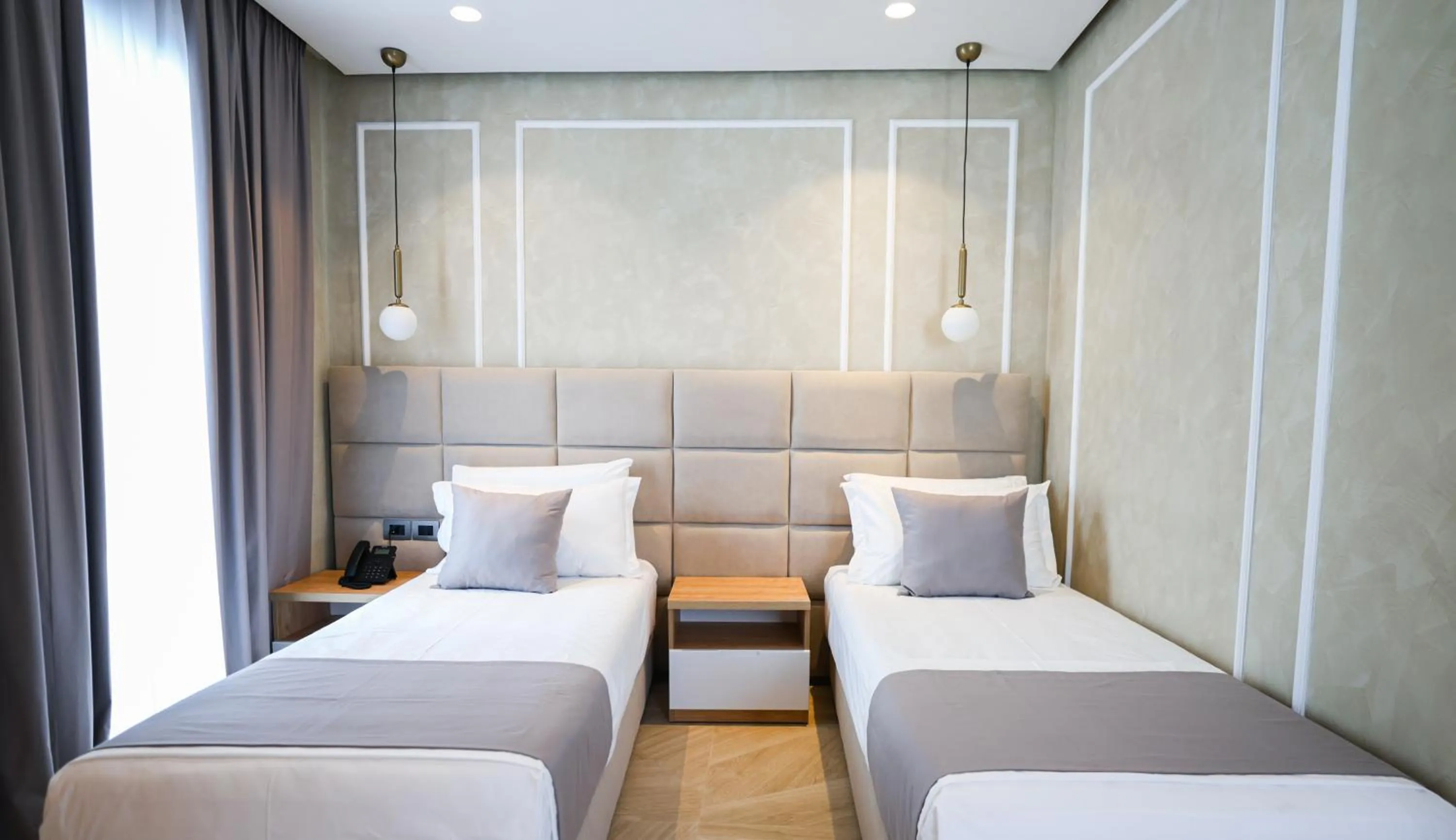 Bed in Hotel Plaza Berat