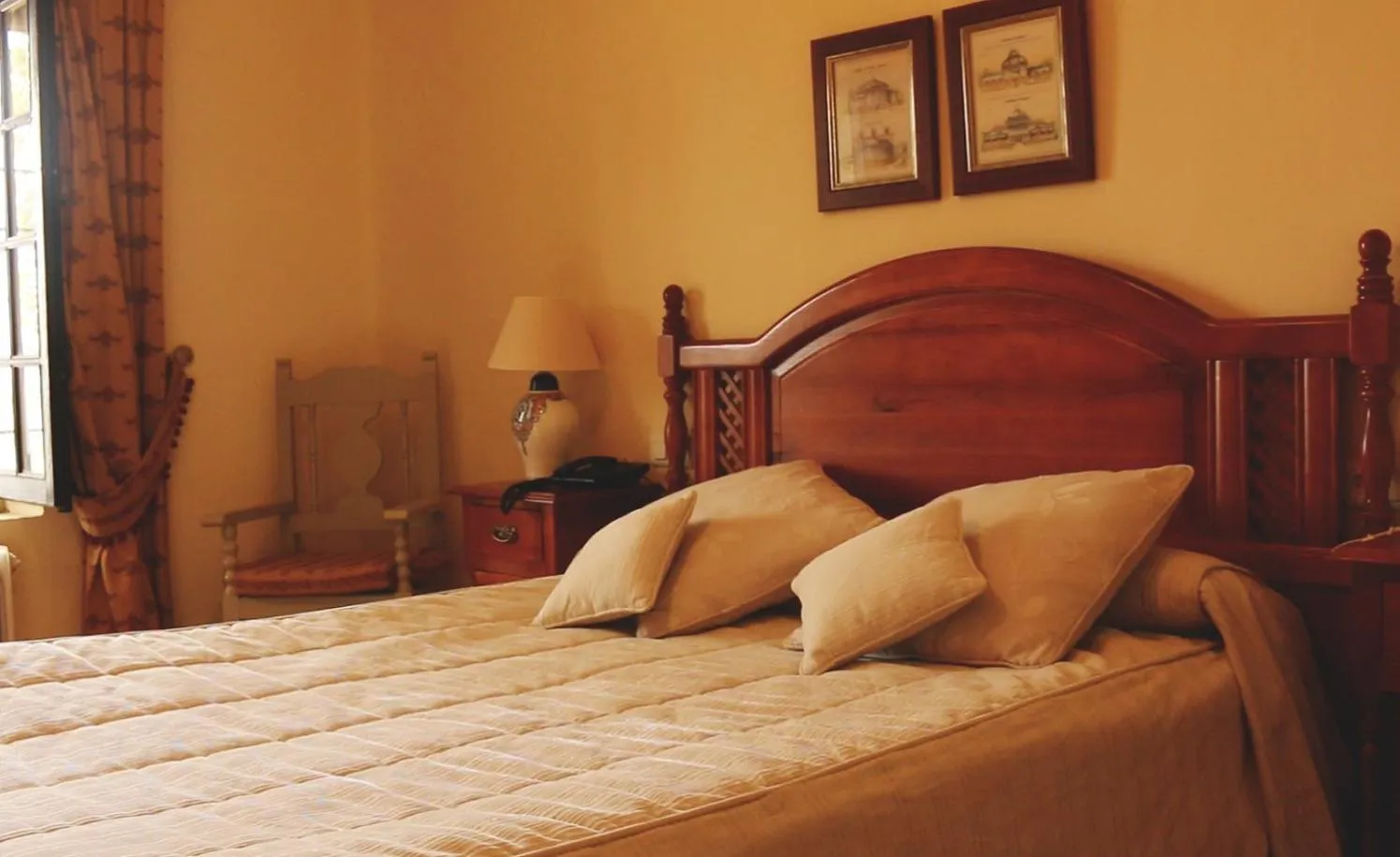 Bed in Hotel Finca las Beatas
