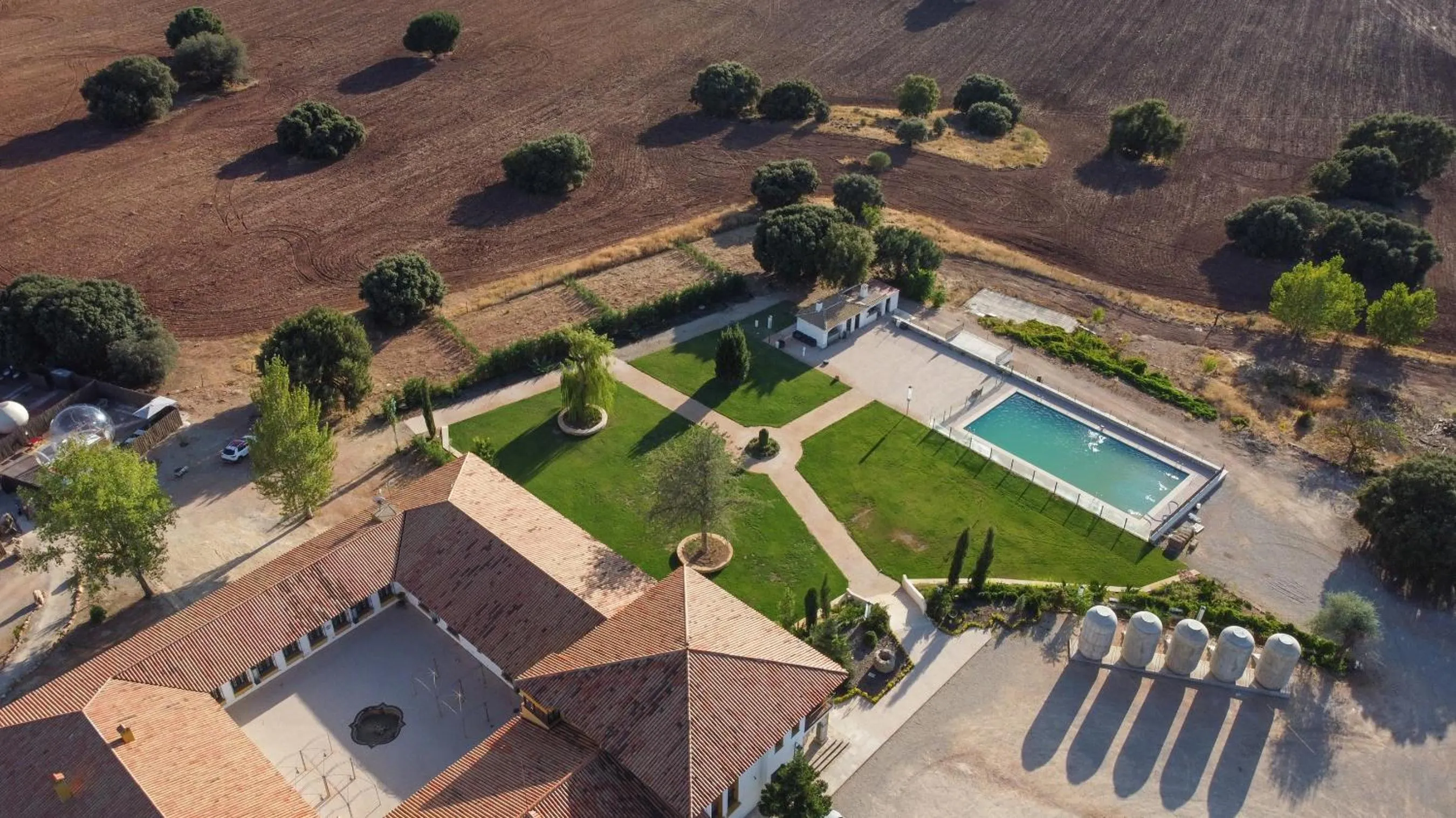 Bird's eye view in Hotel Finca las Beatas