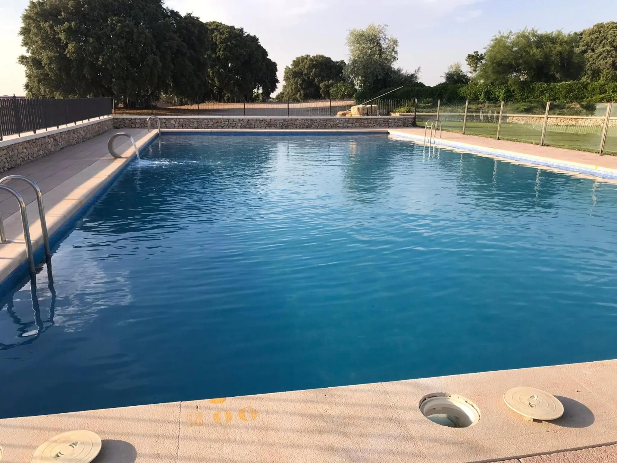 Pool view in Hotel Finca las Beatas