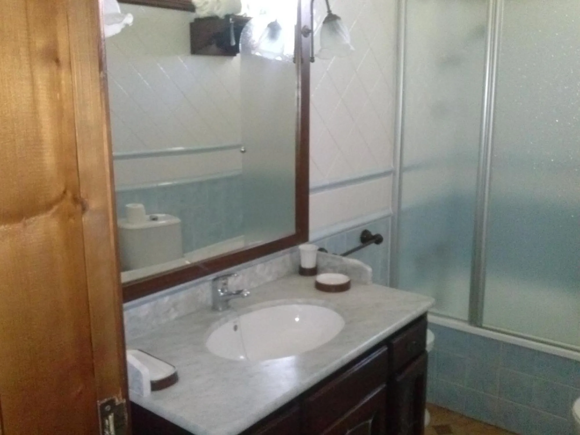 Shower in Hotel Finca las Beatas