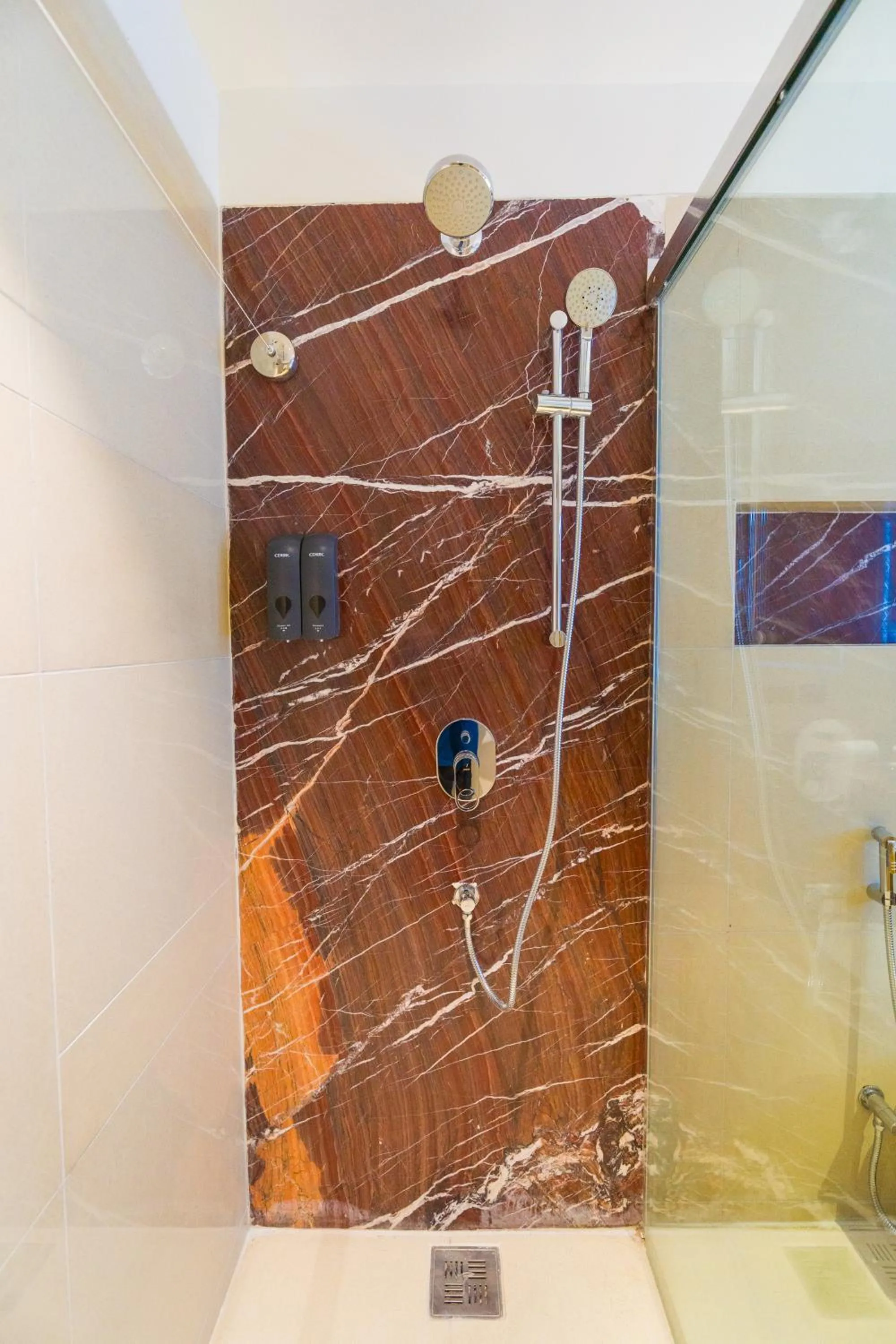Shower in The Maple Hotel
