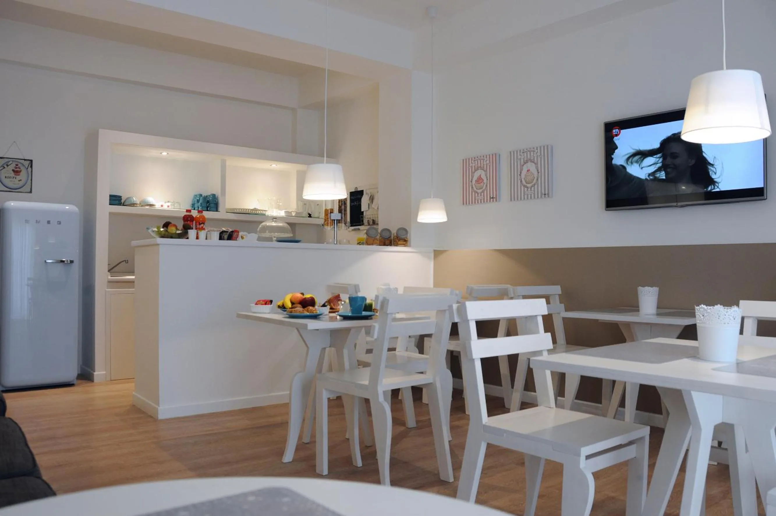 Lounge or bar in B&B Medinblu