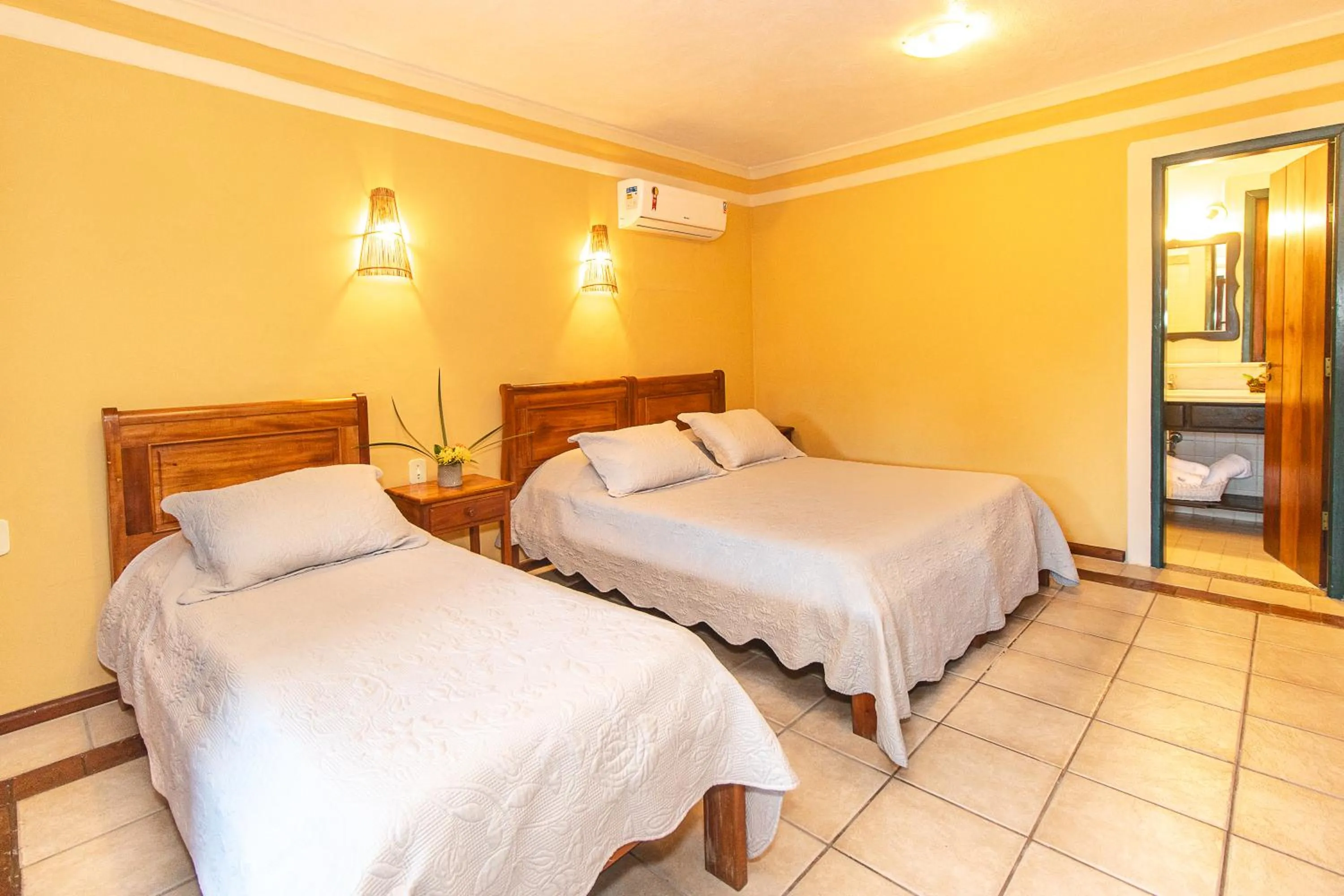 Bed in Privillage Praia Pousada de Charme