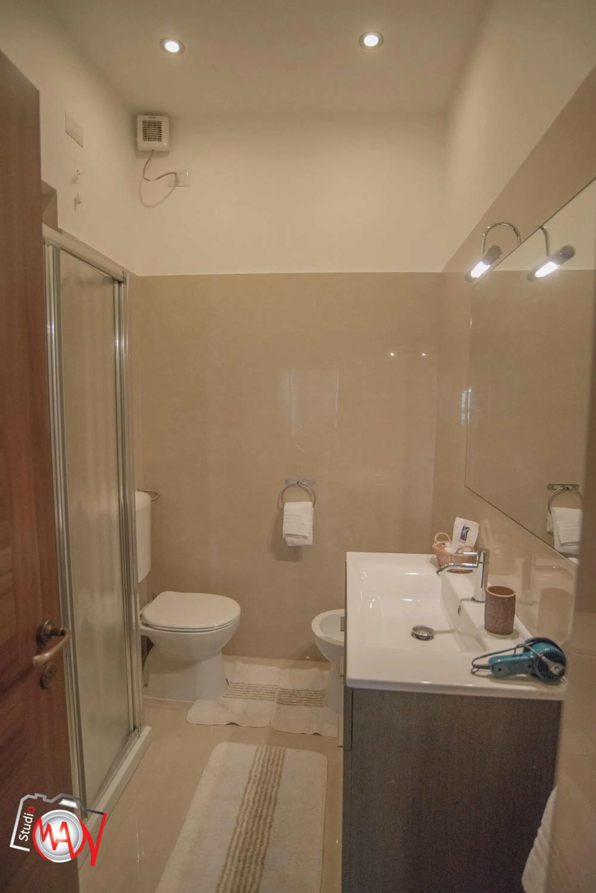 Bathroom in Hotel Moderno