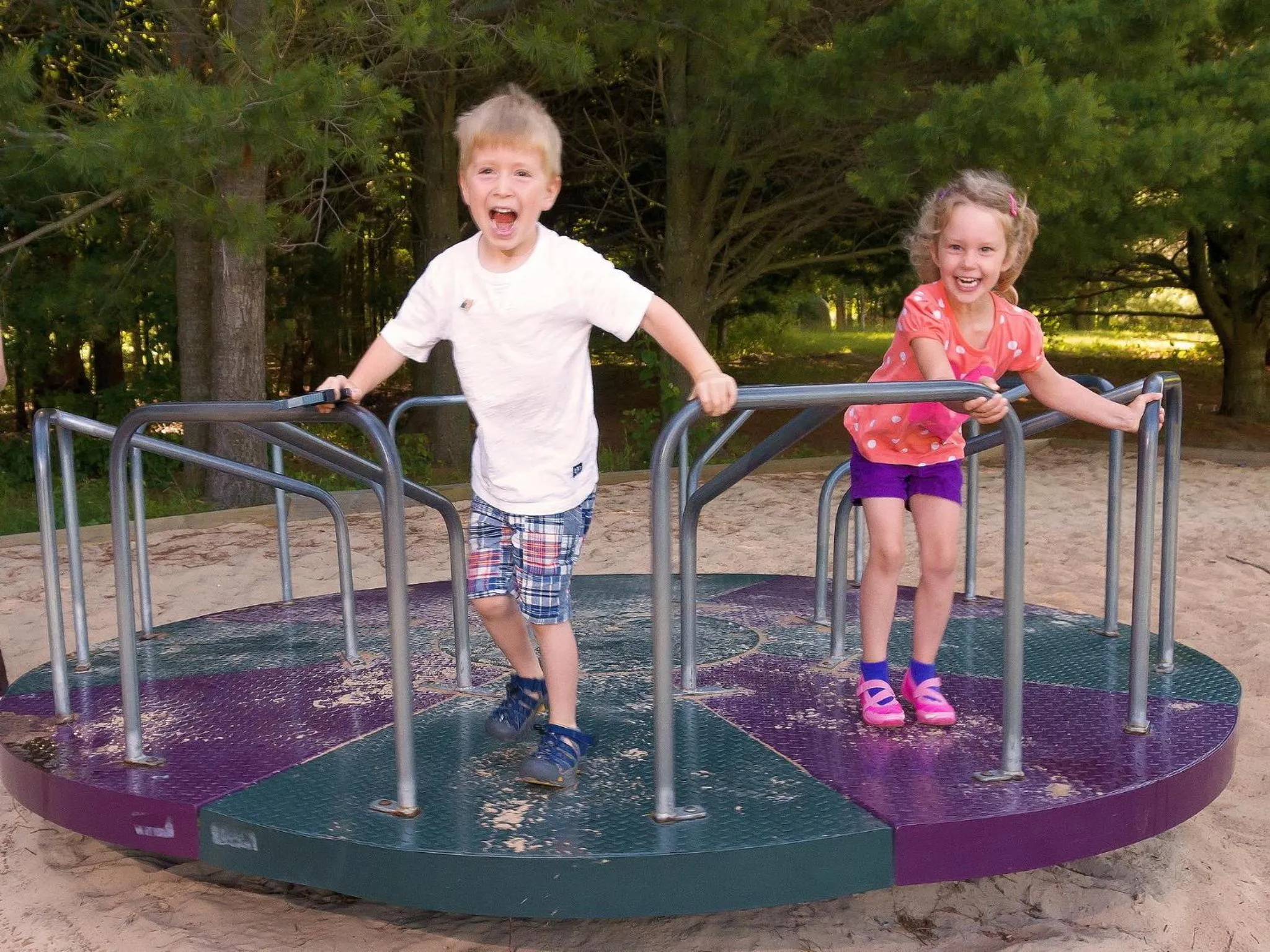 Children play ground in Sierra Sands Family Lodge
