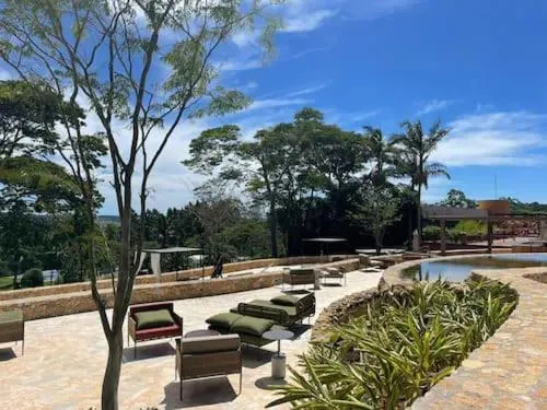 Garden in Hotel Villa Rossa