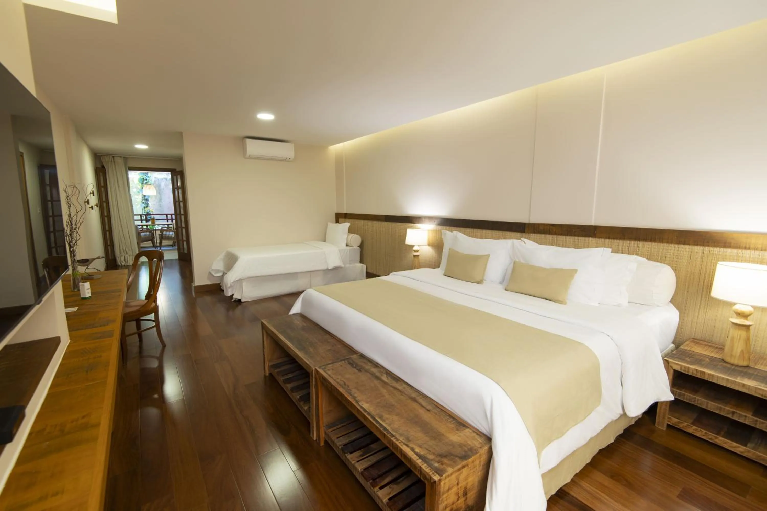 Photo of the whole room, Bed in Hotel Villa Rossa