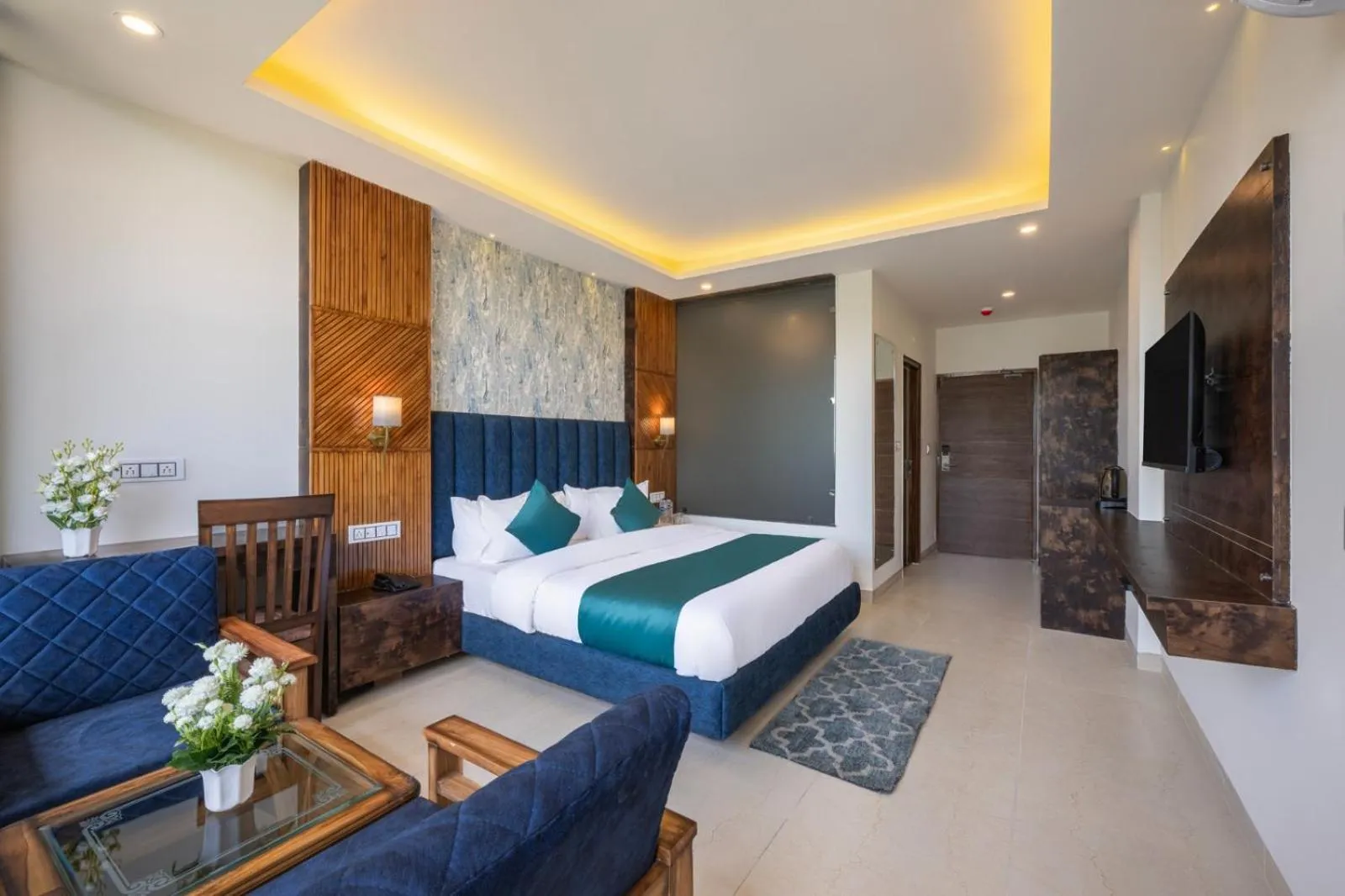 Bed in Manaw Valley Resort